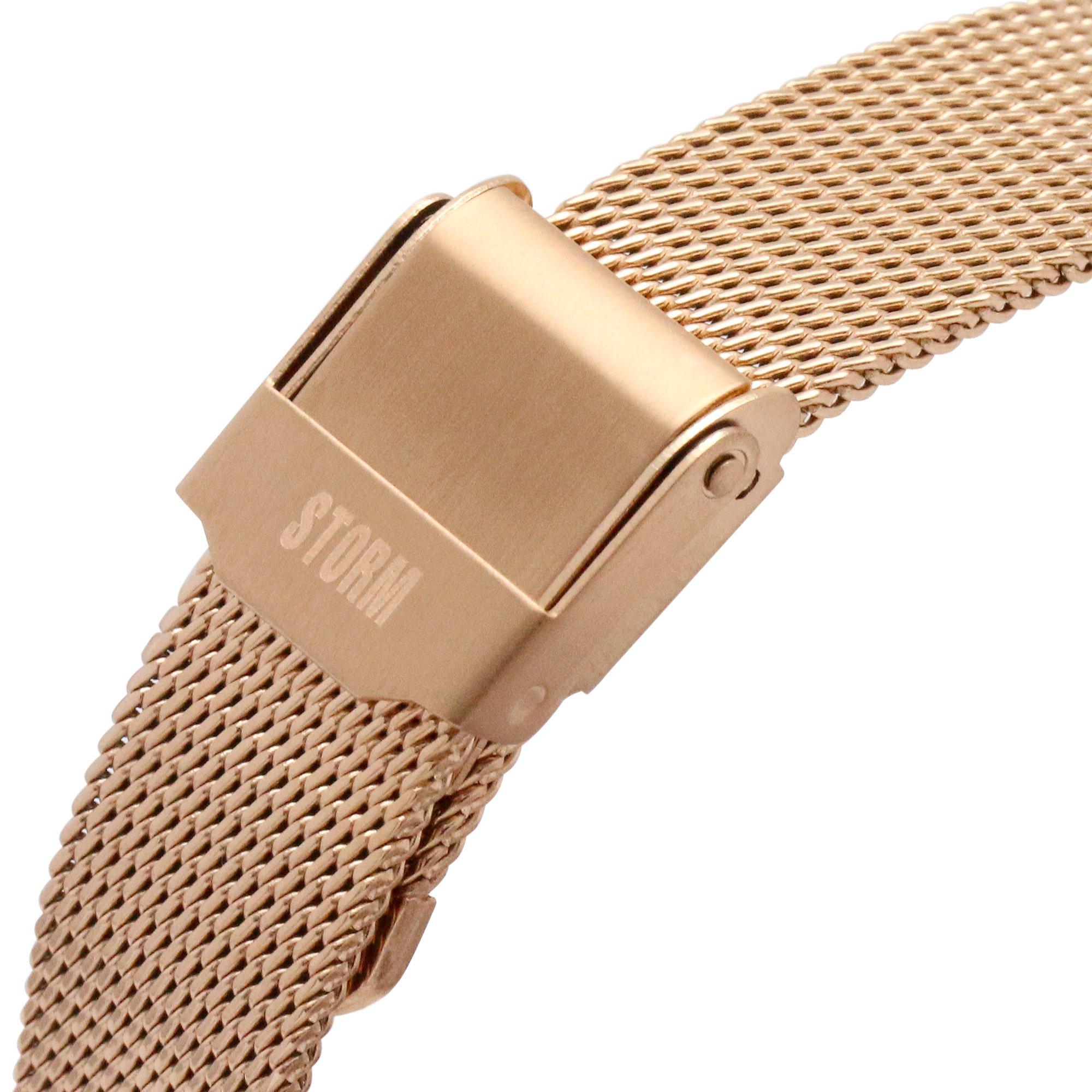 Rs Gld - Storm - Rose Gold Pink Stainless Steel Fashion Watch - 3