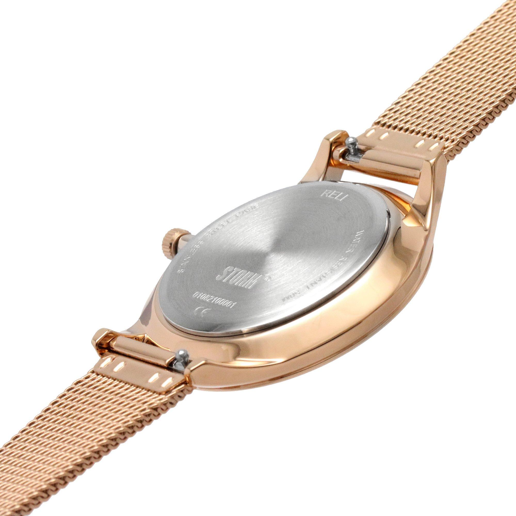 Rs Gld - Storm - Rose Gold Pink Stainless Steel Fashion Watch - 4