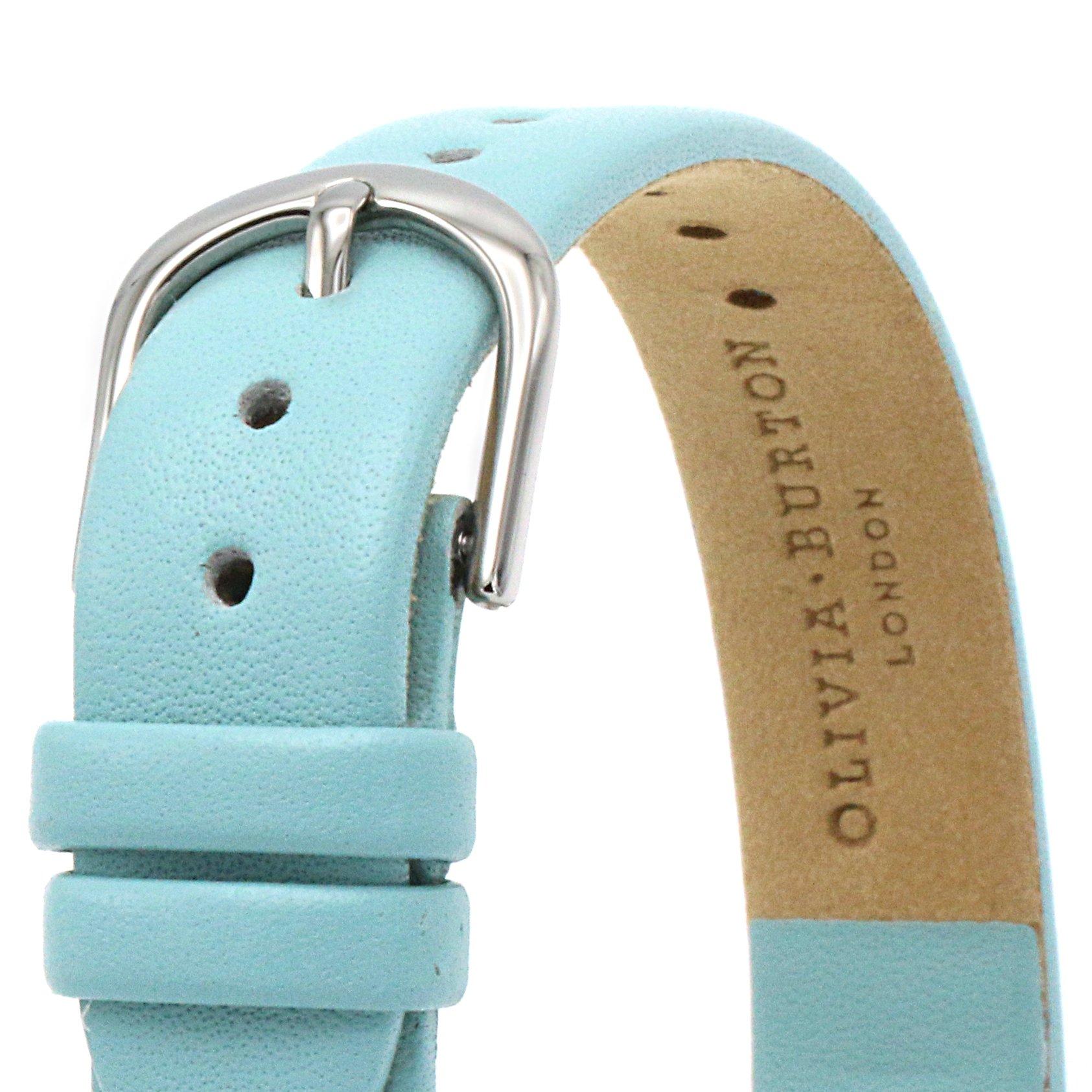 Slvr - Olivia Burton - Stainless Steel Fashion Analogue Quartz Watch - 6