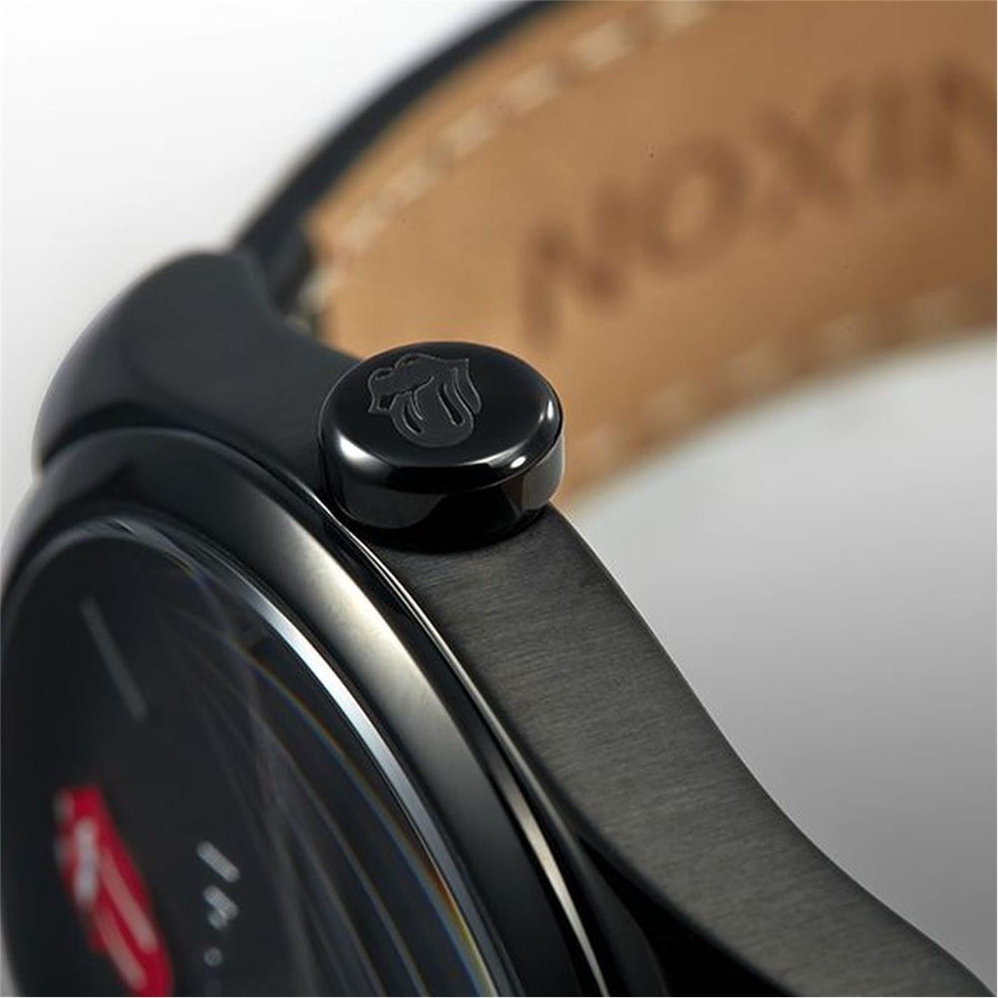 Blck - Nixon - Analogue Leather Quartz Watch - 4
