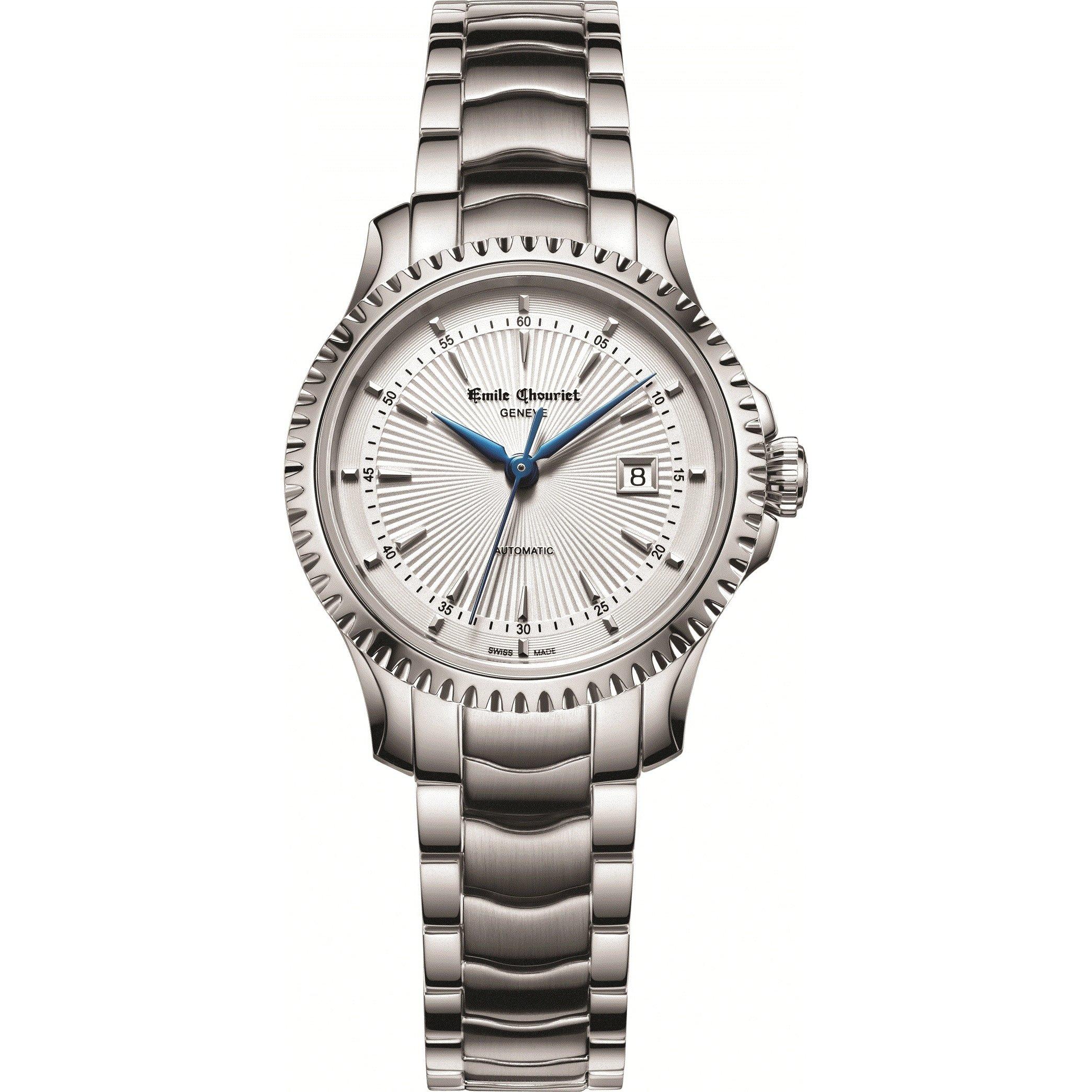 Slvr - Emile Chouriet - Soleos Stainless Steel Luxury Analogue Watch - 1