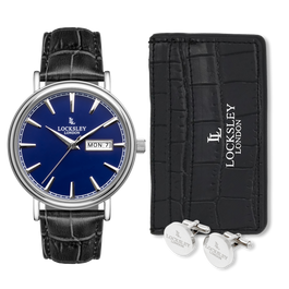 Locksley London Steel Classic Analogue Quartz Watch