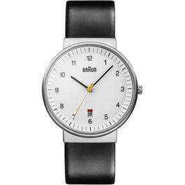 Braun BN0032 Classic Stainless Steel Classic Analogue Watch BN0032WHBKG