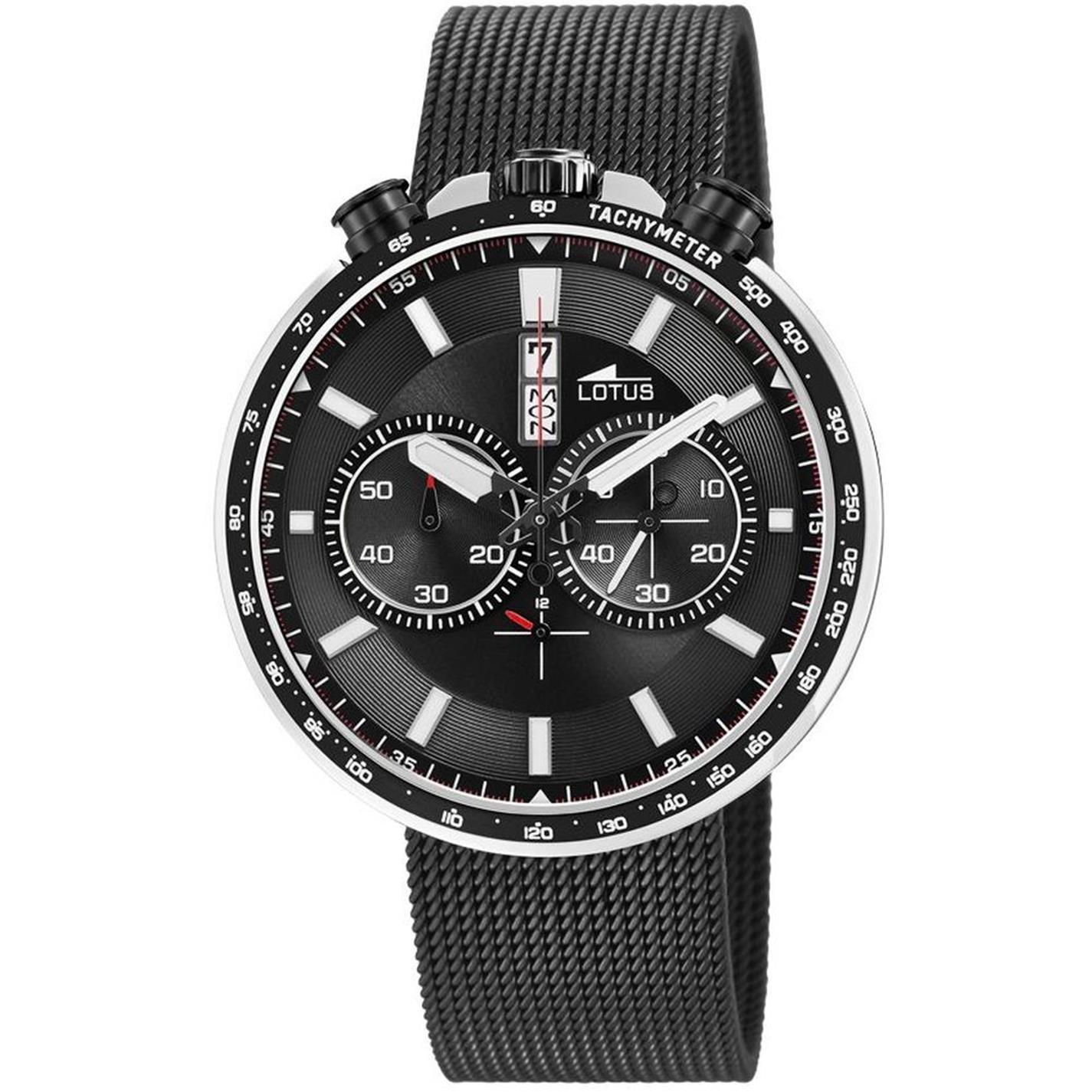 Slvr - Lotus - Stainless Steel Sports Analogue Quartz Watch - 1