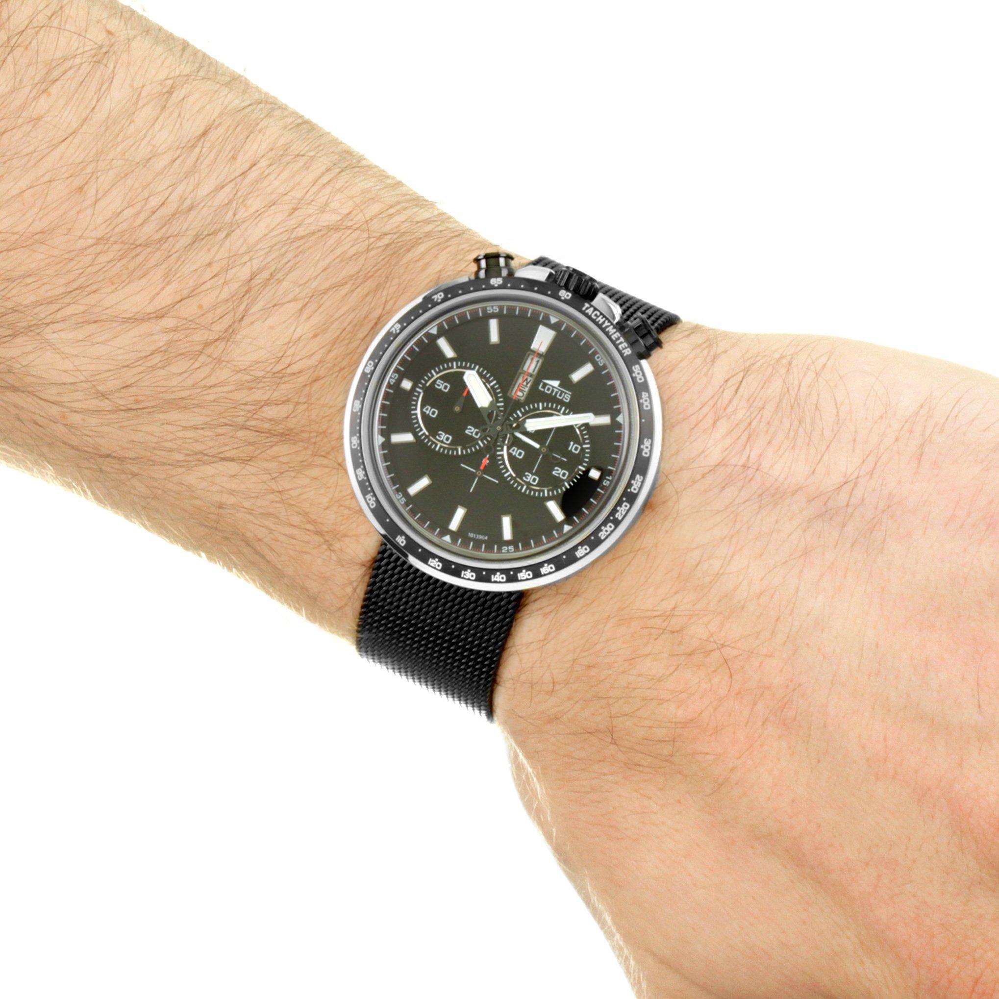 Slvr - Lotus - Steel Sports Analogue Quartz Watch - 2