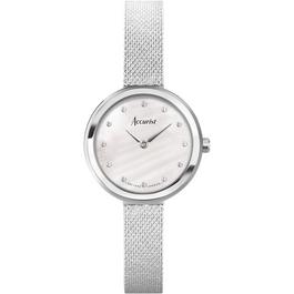 Accurist Womens Stainless Steel Classic Analogue Watch