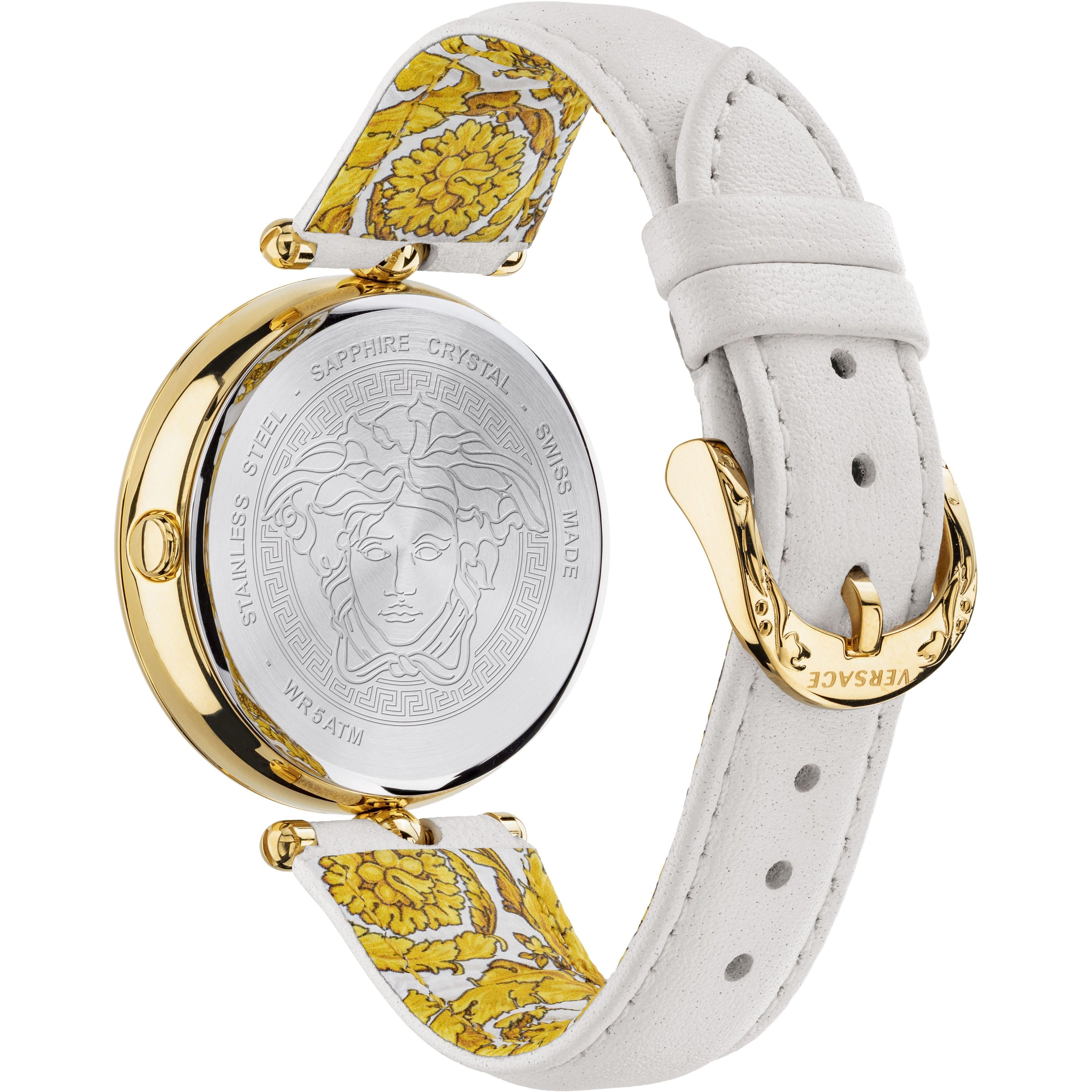 Gld - Versace - Palazzo Empire Plated Stainless Steel Luxury Quartz Watch - 3