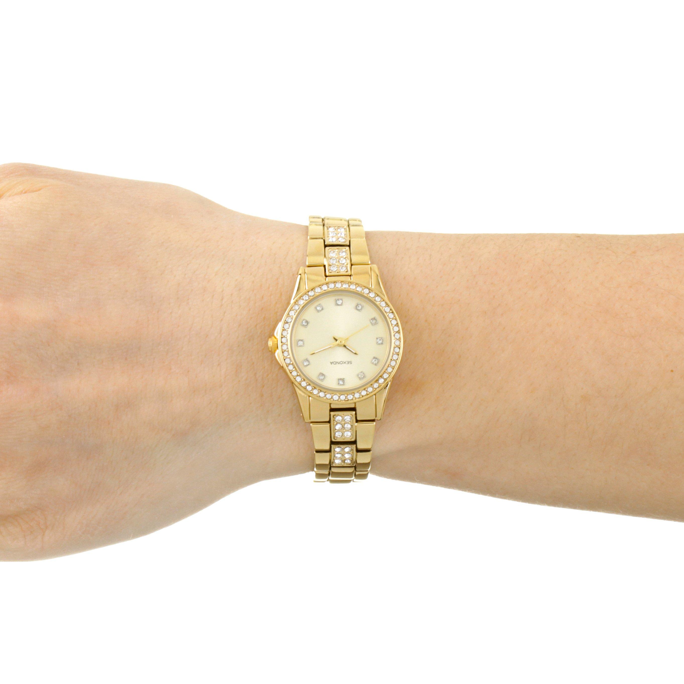 Gld - Sekonda - Starfall Plated Stainless Steel Classic Analogue Quartz Watch - 2