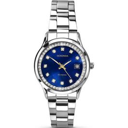 Sekonda Midnight Star Stainless Steel Classic Analogue Quartz Watch