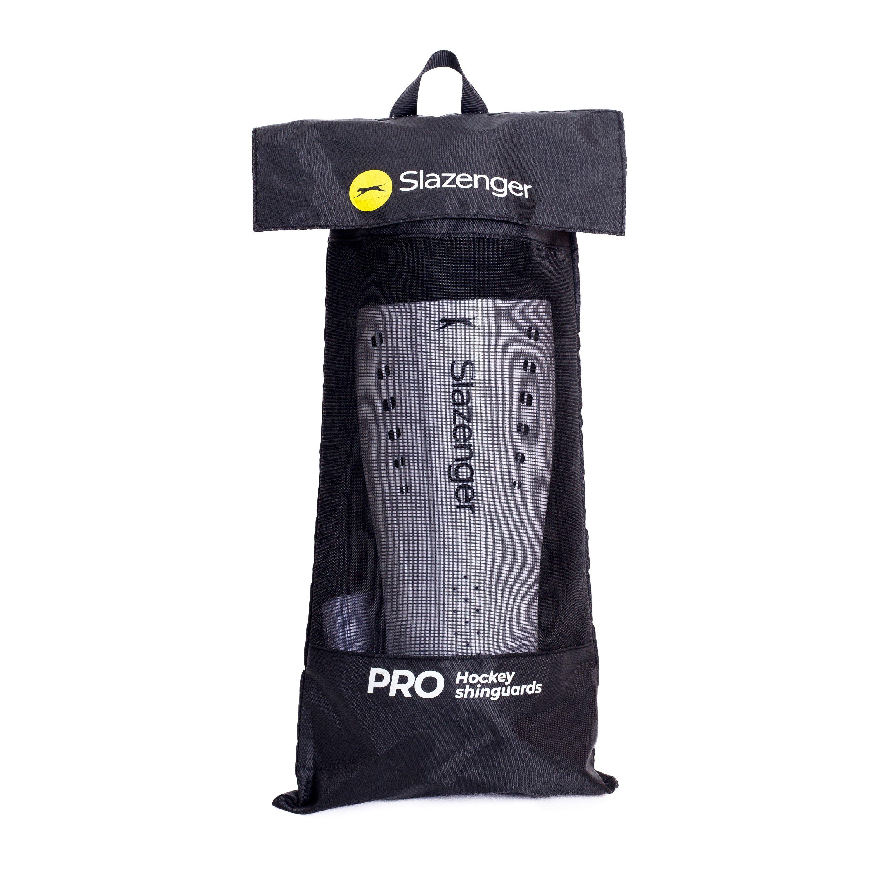 Bijelo/Crno - Slazenger - Hockey Shin Pads - 6