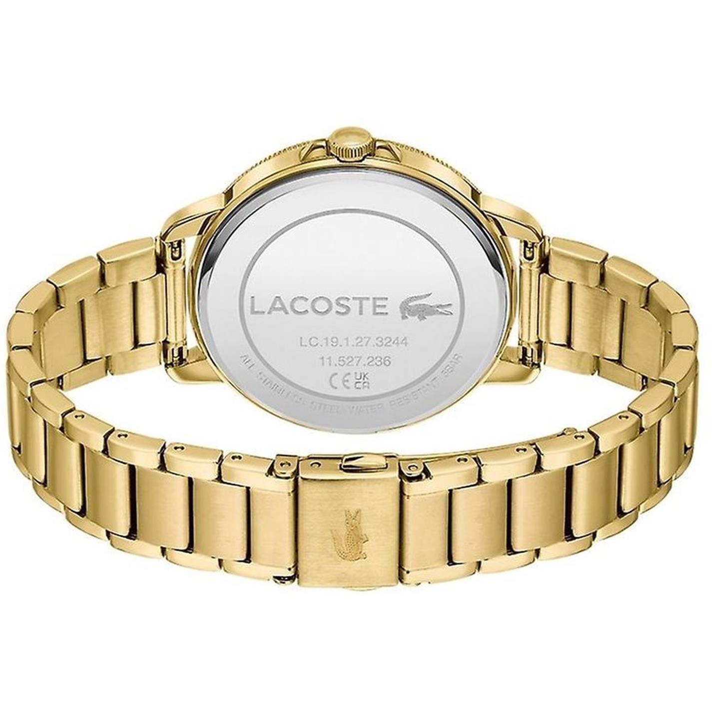 Gld - Lacoste - Plated Stainless Steel Fashion Analogue Quartz Watch - 2