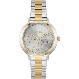 Hugo Edgy Two-Tone Bracelet Watch Womens