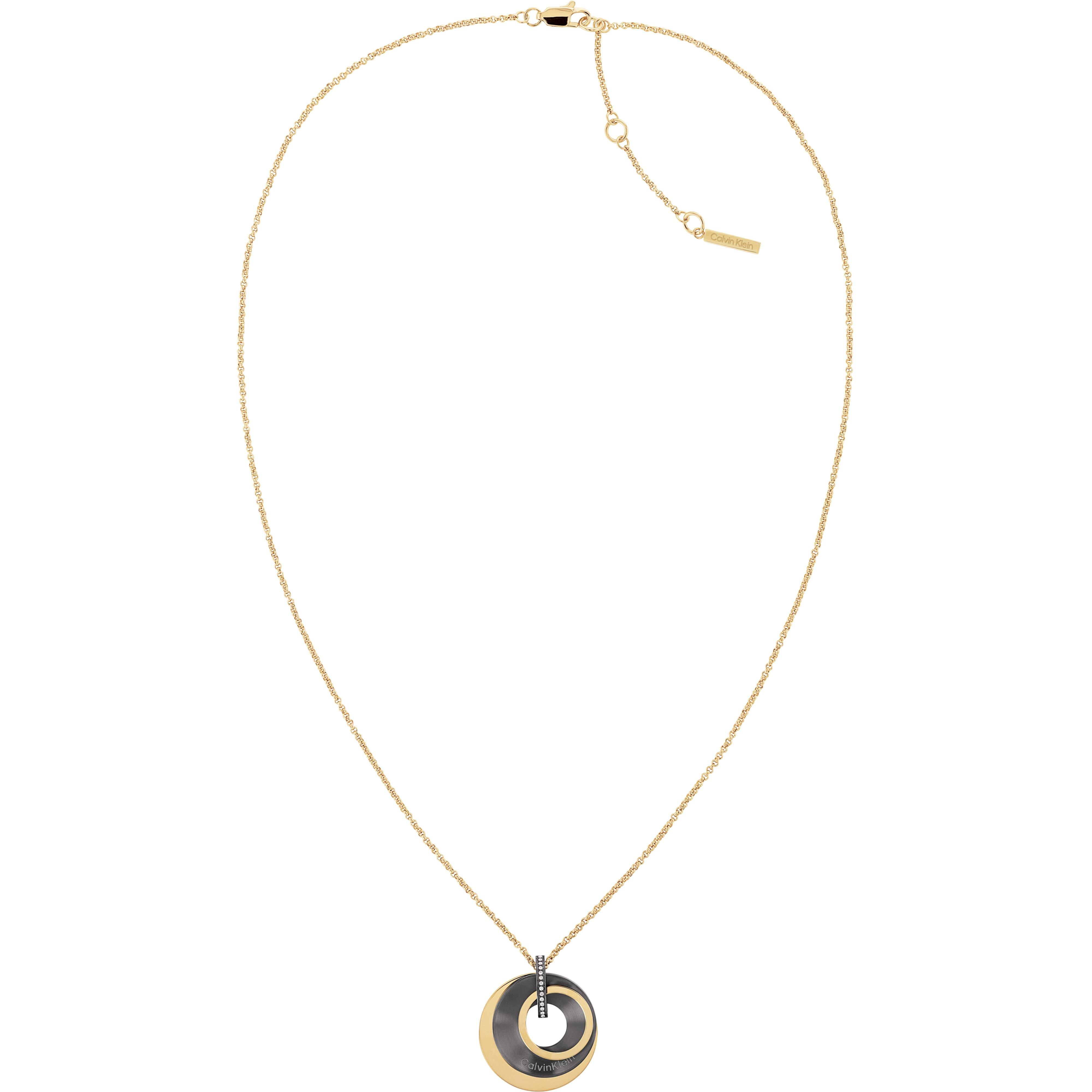 Calvin Klein Women's Stainless Steel Chain Bracelet - Gld - 0