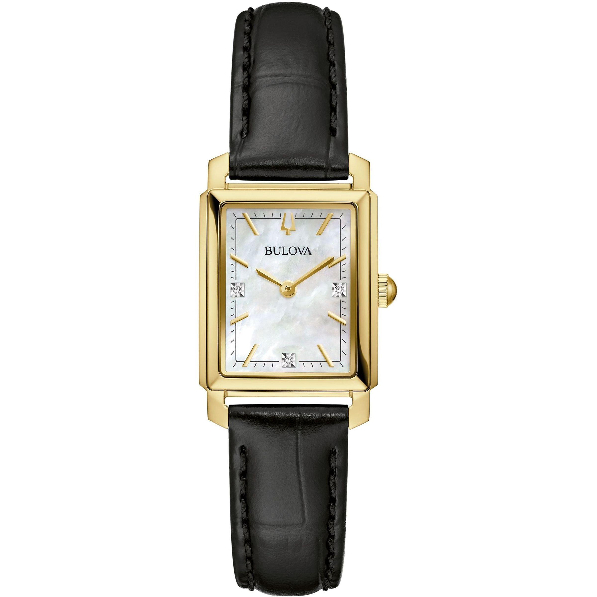 Gld - Bulova - Sutton Stainless Steel Classic Analogue Quartz Watch - 1