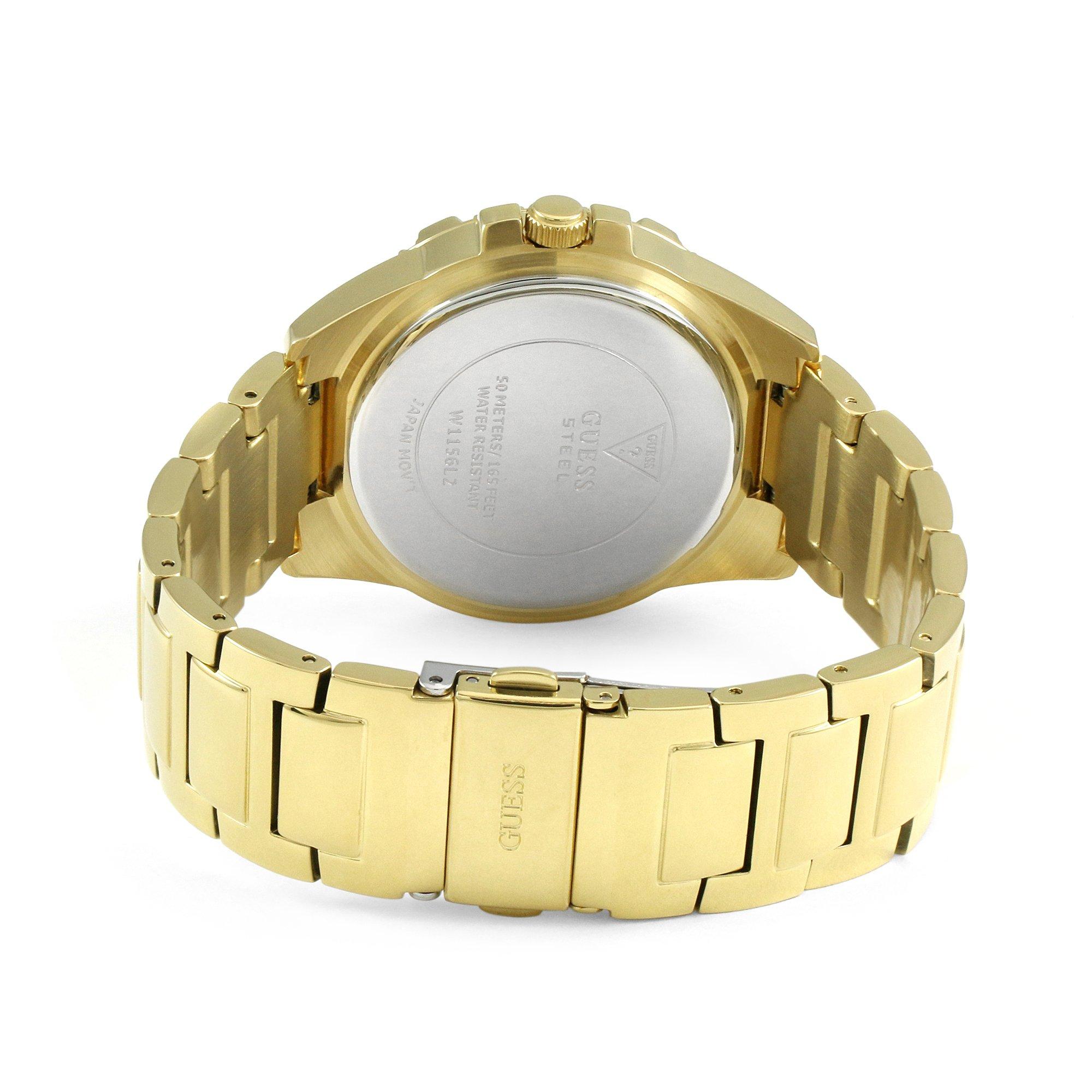 Gld - Guess - Lady Frontier Stainless Steel Fashion Analogue Quartz Watch - 3