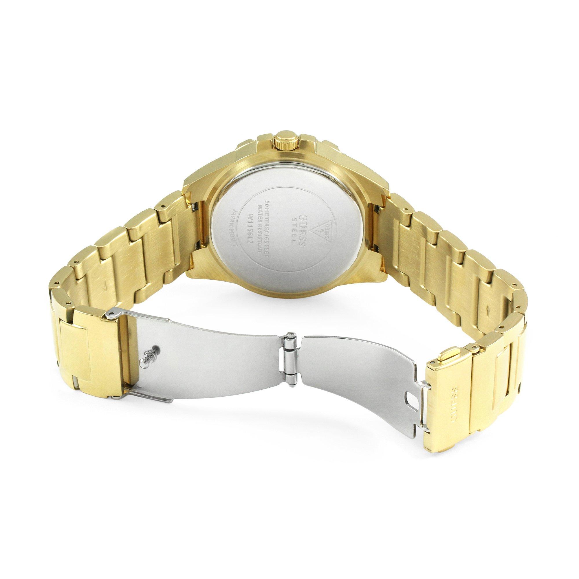 Gld - Guess - Lady Frontier Stainless Steel Fashion Analogue Quartz Watch - 4