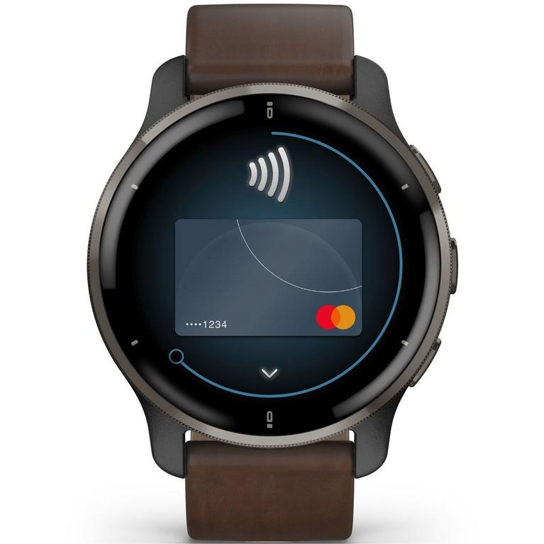 Blck - Garmin - Venu 2 Plastic/resin Complication Smart Touch Watch - 8