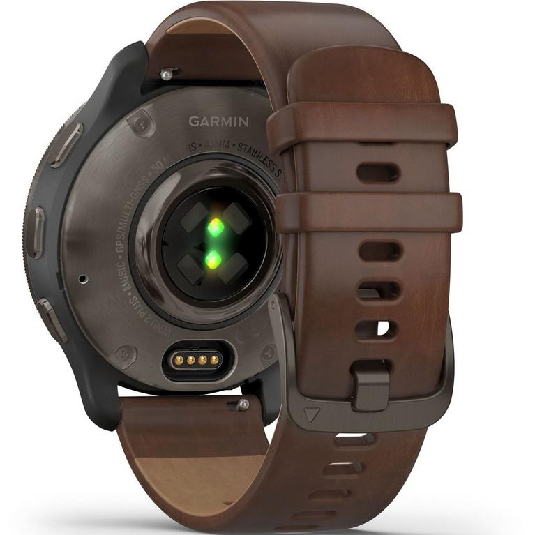 Blck - Garmin - Venu 2 Plastic/resin Complication Smart Touch Watch - 10