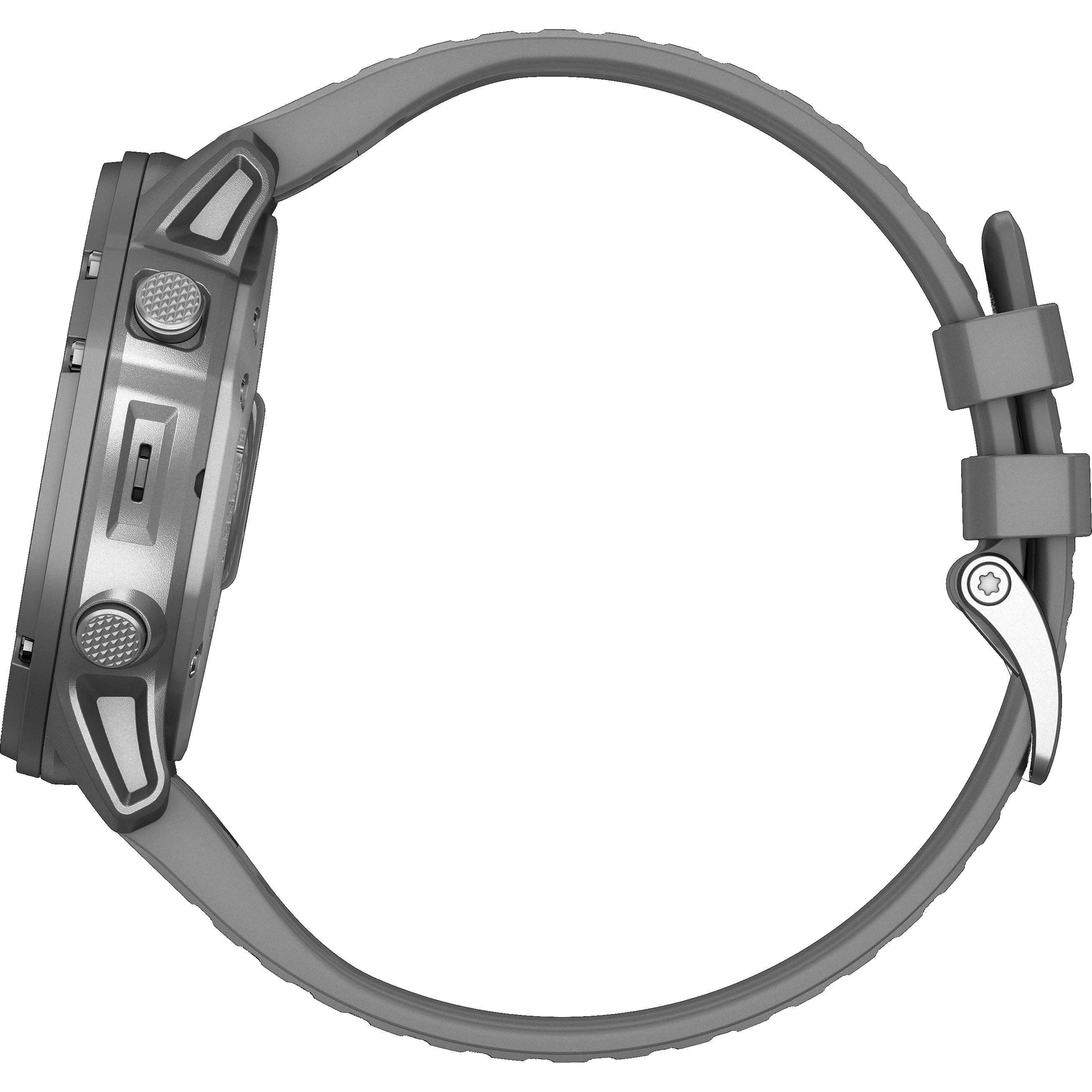 Blck - Garmin - Delta Plastic/resin Digital Quartz Hybrid Watch - 2