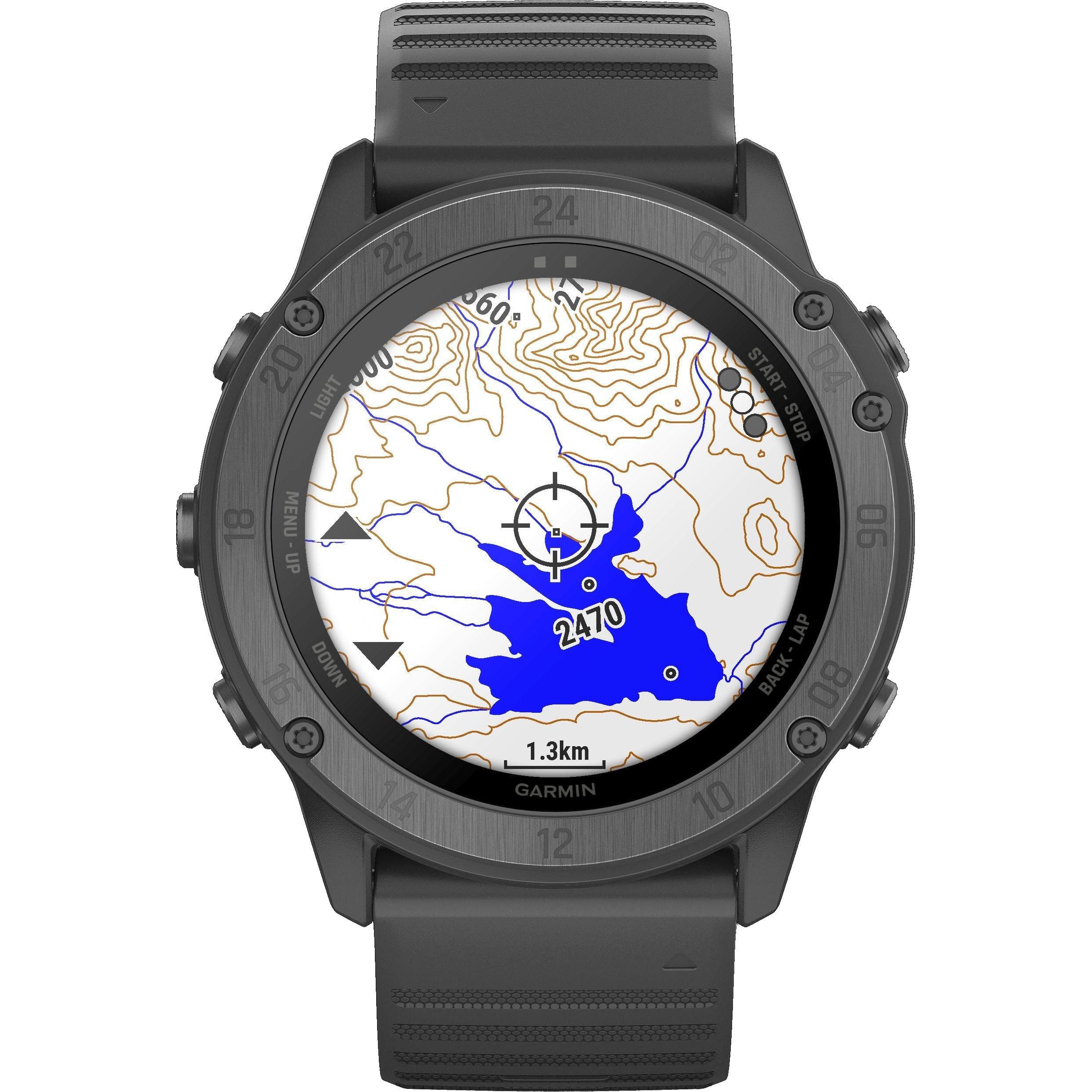 Blck - Garmin - Delta Plastic/resin Digital Quartz Hybrid Watch - 4