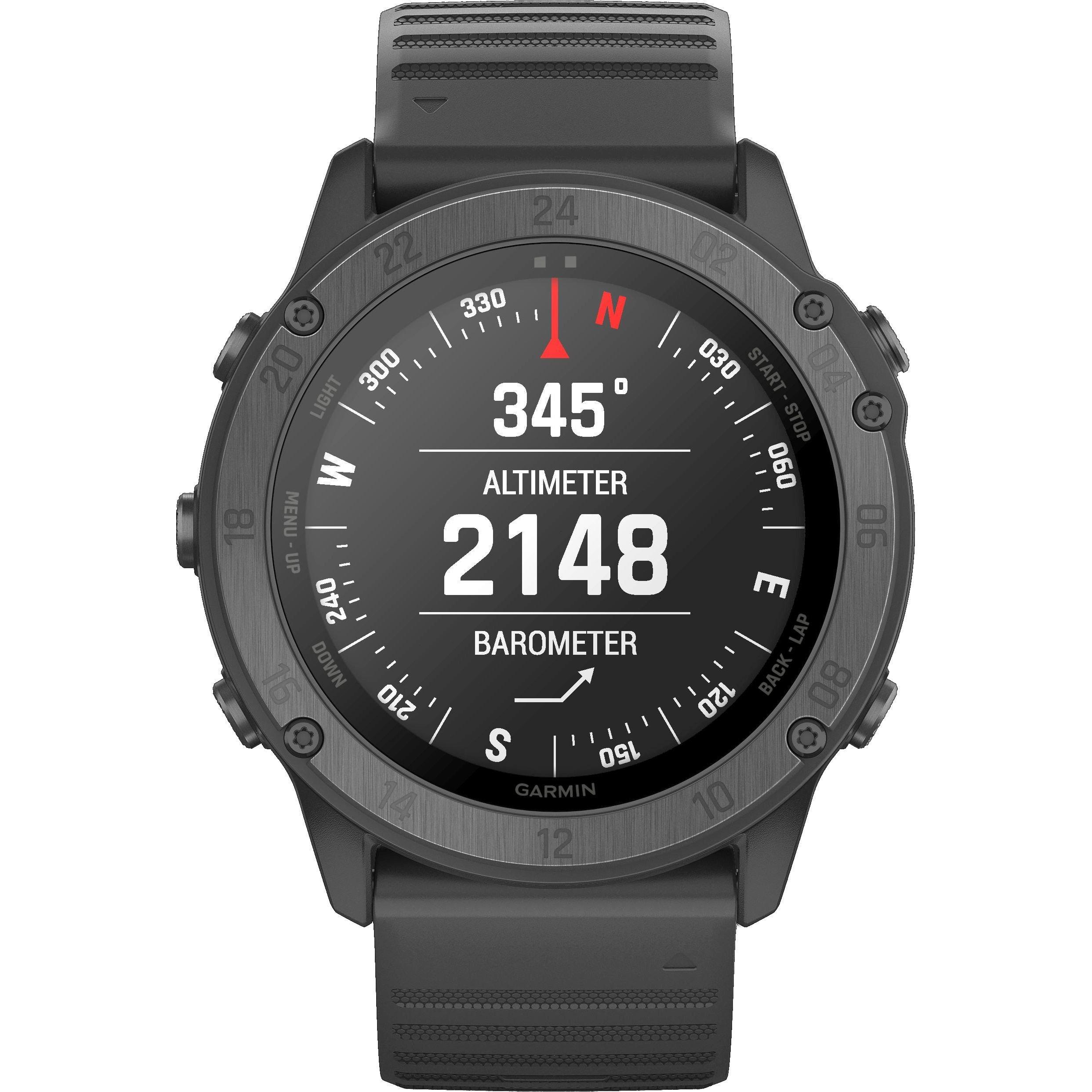 Blck - Garmin - Delta Plastic/resin Digital Quartz Hybrid Watch - 6