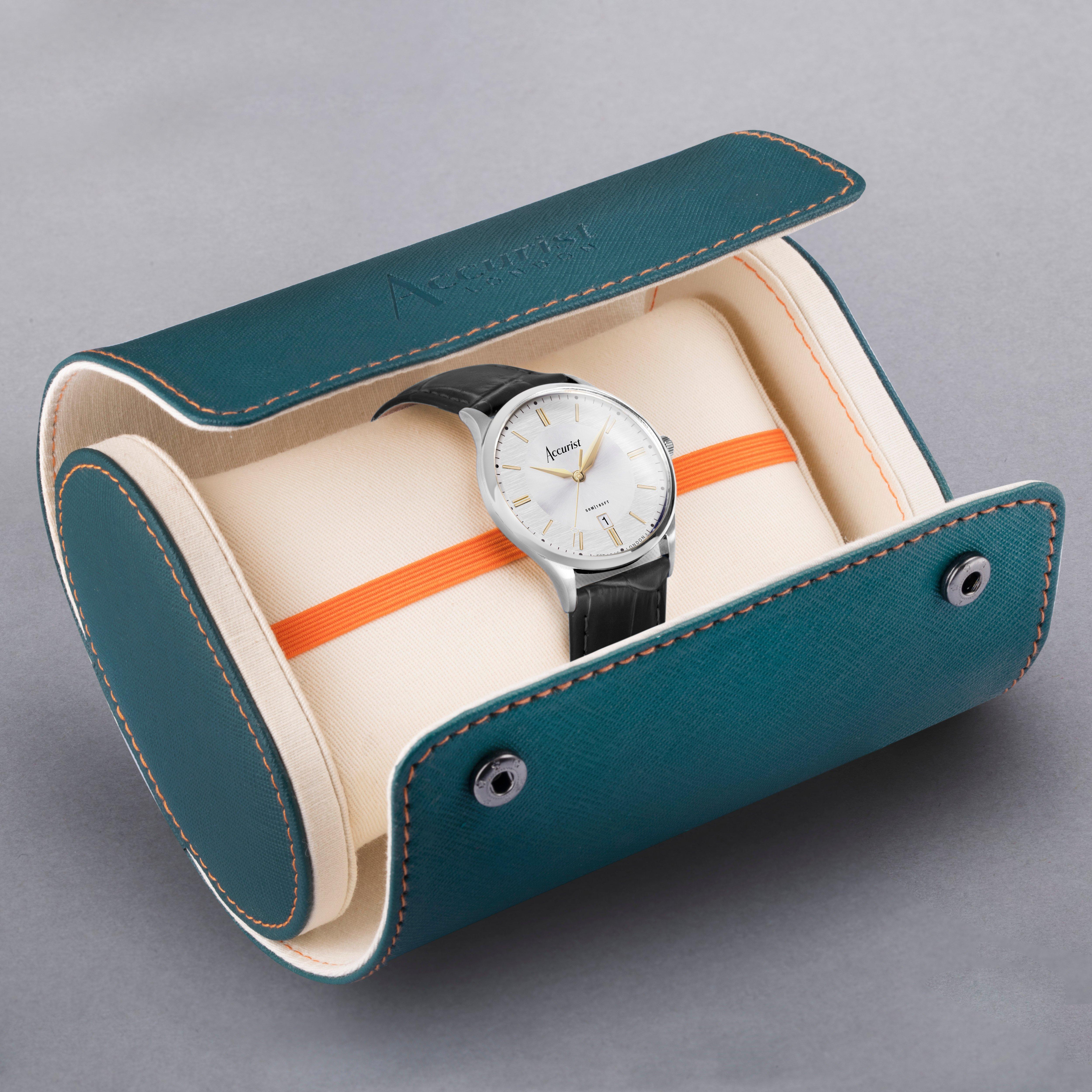 Slvr - Accurist - Classic Mens Stainless Steel Classic Analogue Quartz Watch - 4