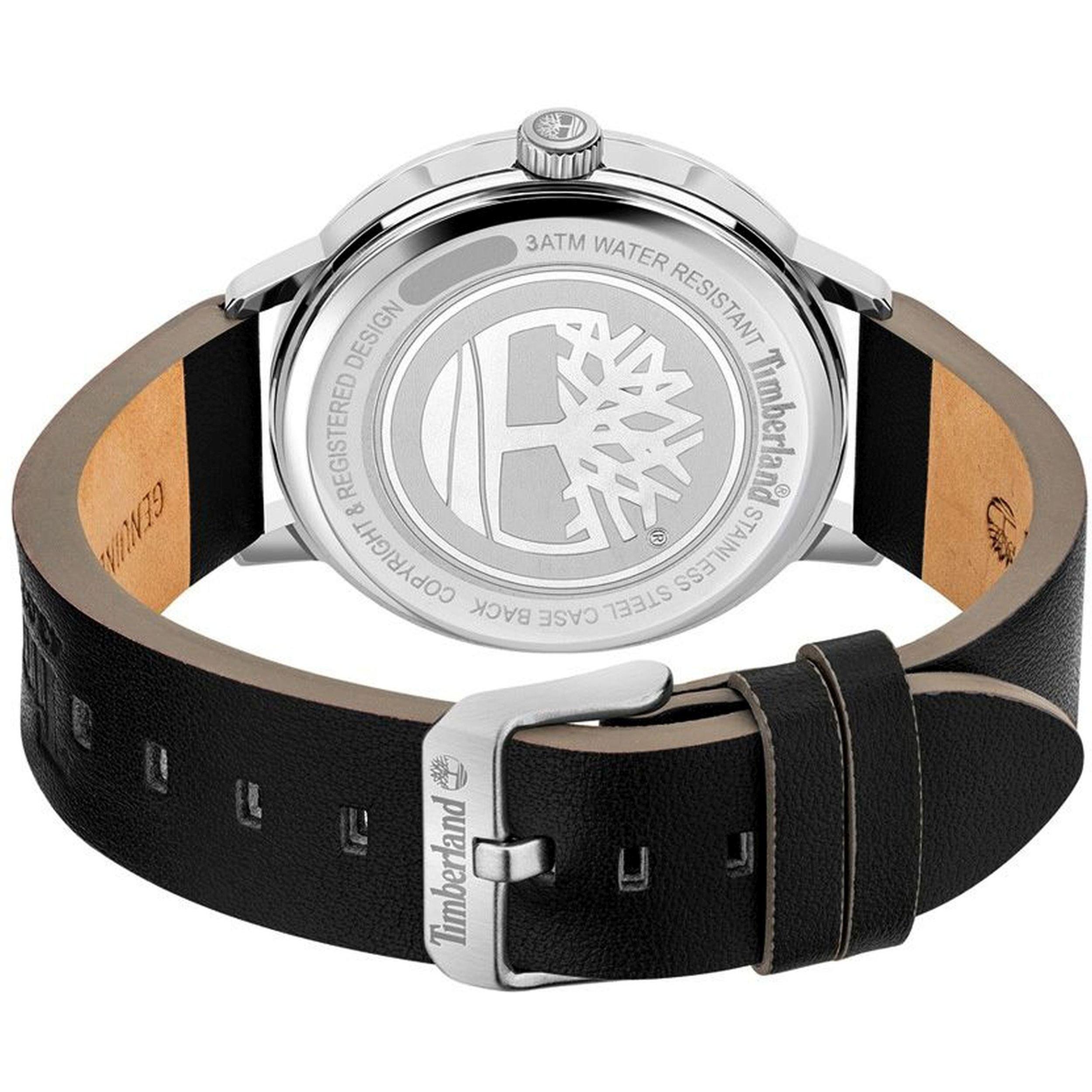 Slvr - Timberland - Stainless Steel Fashion Analogue Quartz Watch - 2