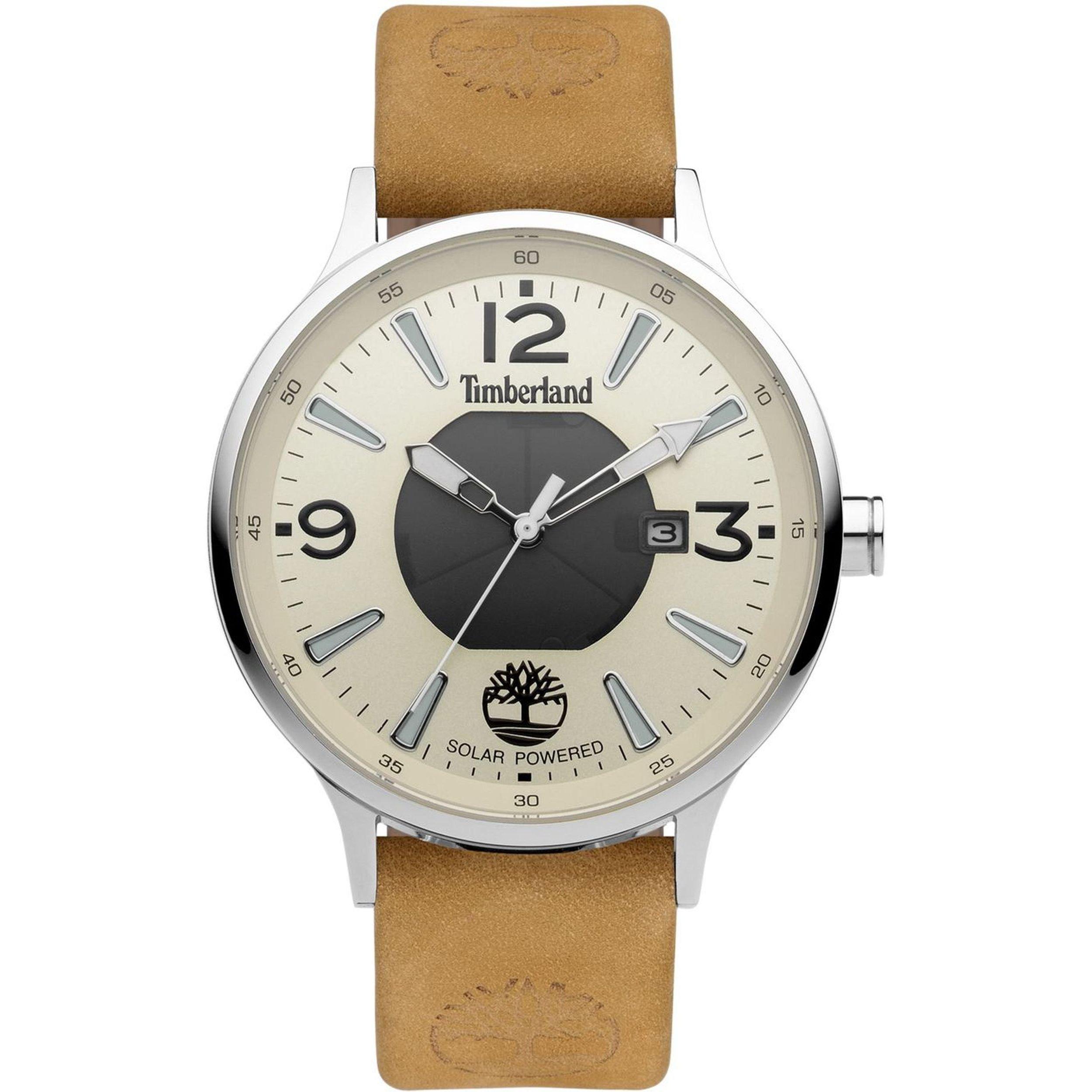 Slvr - Timberland - Stainless Steel Fashion Analogue Quartz Watch - 1