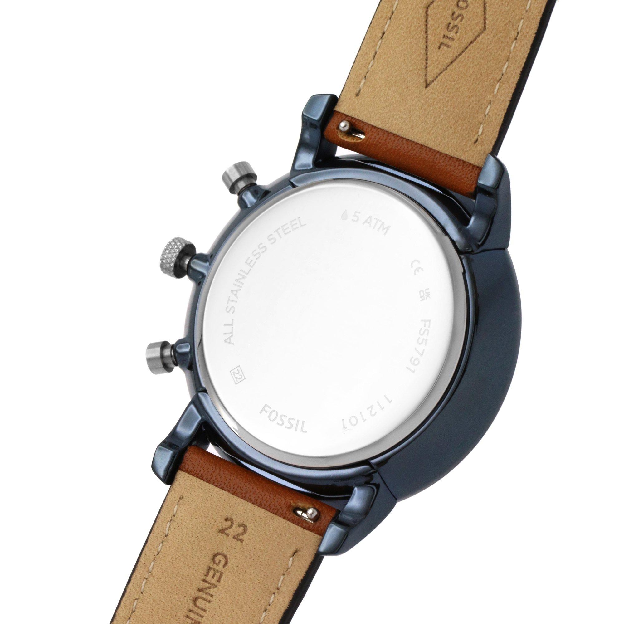Bl - Fossil - Neutra Chrono Stainless Steel Fashion Analogue Quartz Watch - 4