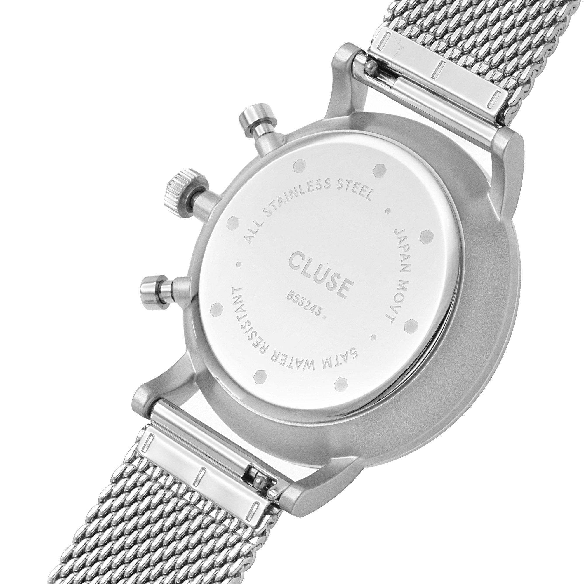 Slvr (ingen oversættelse nødvendig) - Cluse - Stainless Steel Fashion Analogue Quartz Watch - 6
