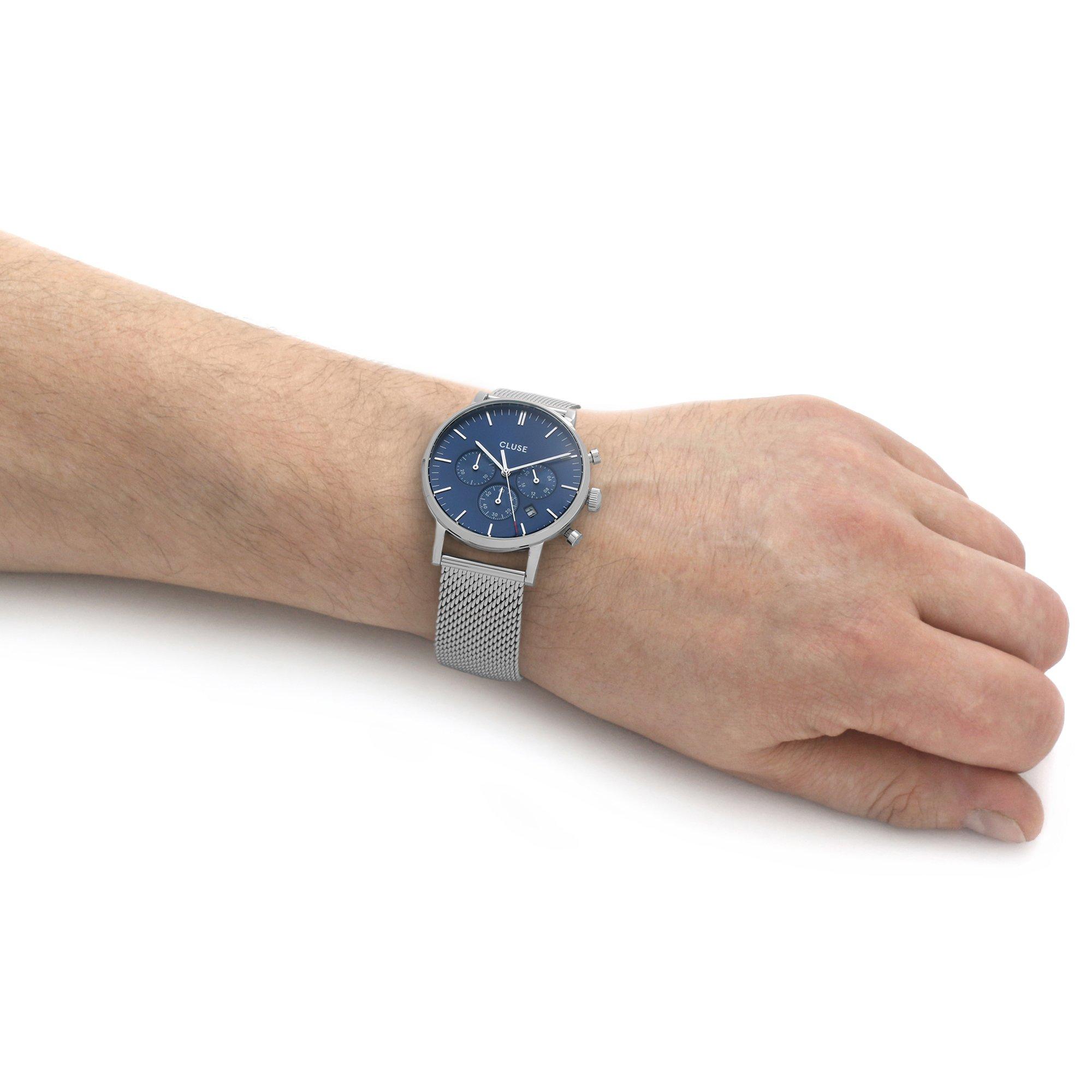 Slvr (ingen oversættelse nødvendig) - Cluse - Stainless Steel Fashion Analogue Quartz Watch - 8