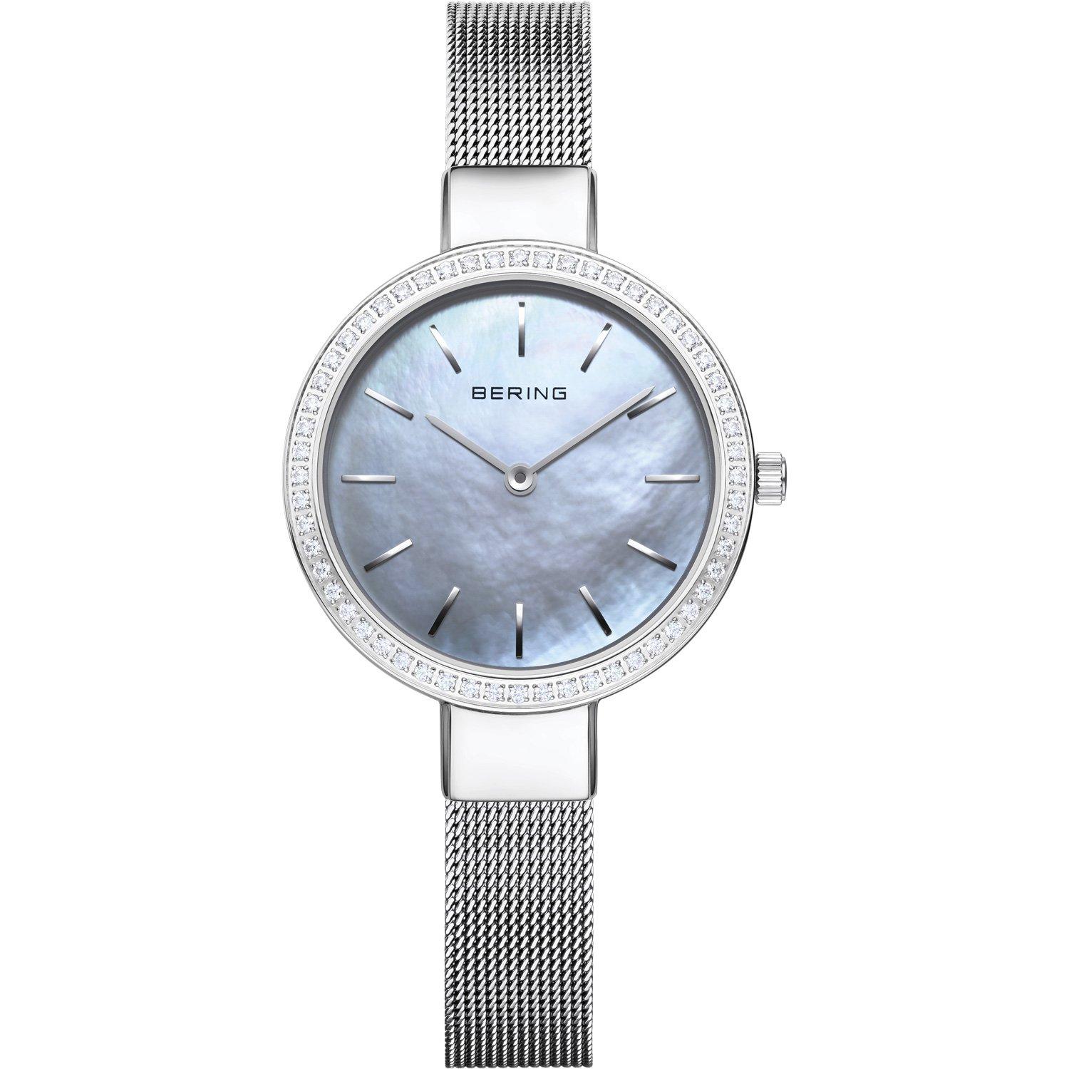 Slvr - Bering - Stainless Steel Classic Analogue Quartz Watch - 1