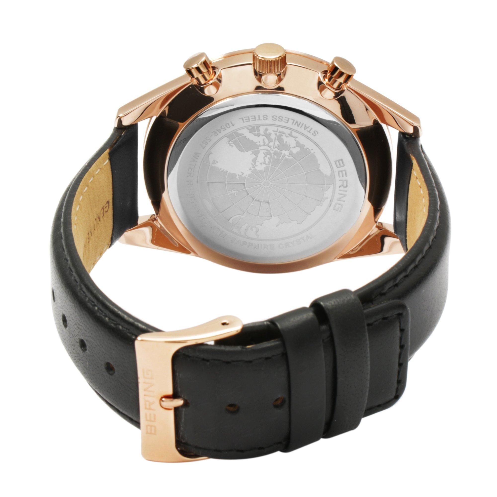 Slvr - Bering - Stainless Steel Classic Analogue Quartz Watch - 3