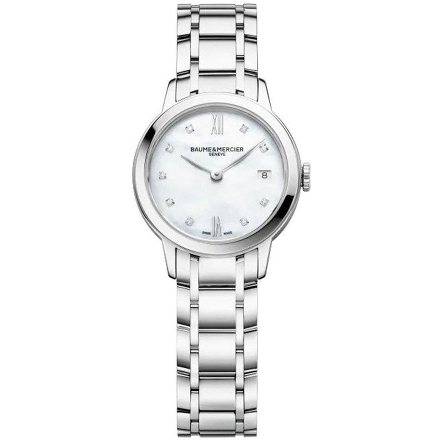 White - Baume and Mercier - Women's Analogue Quartz Watch - 1
