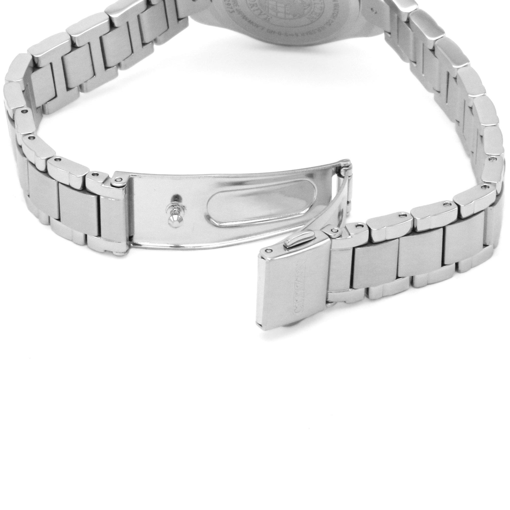 Slvr - Citizen - Silhouette Crystal Stainless Steel Classic Watch - 3