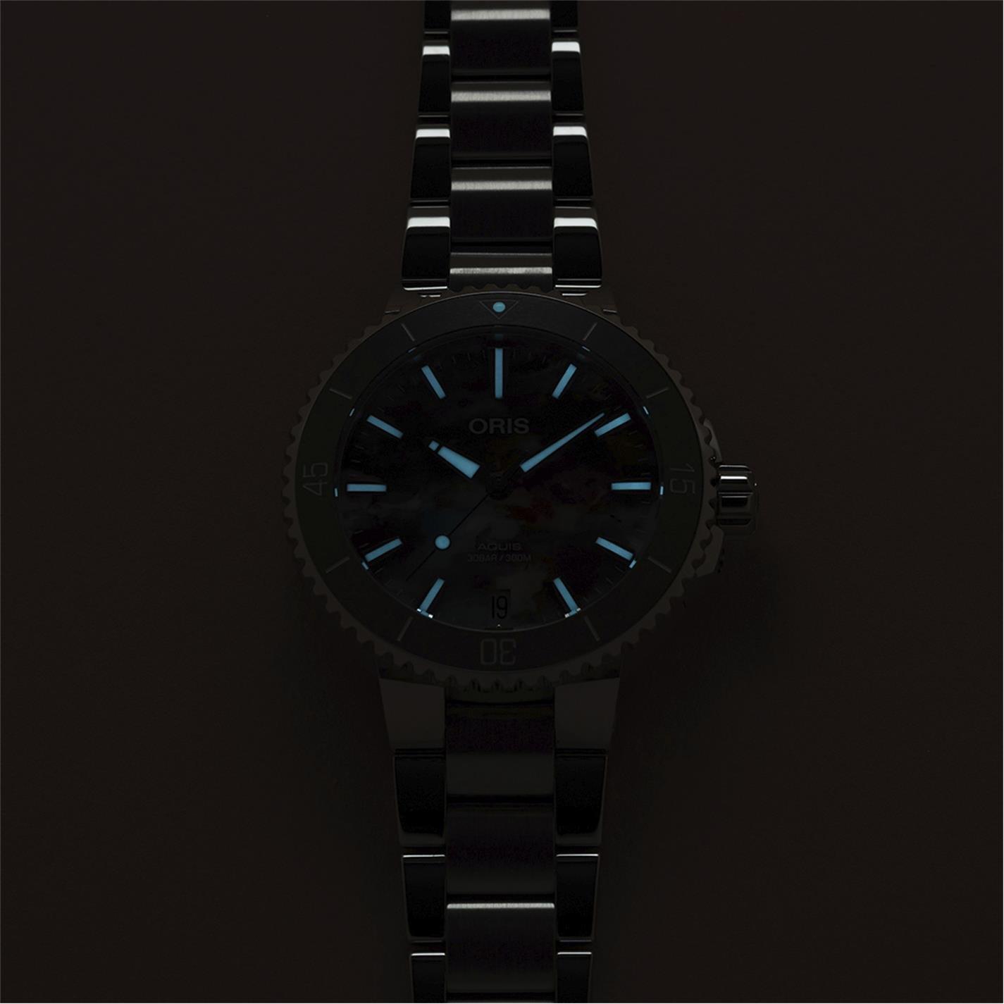 Slvr - Oris - Men's Date Analogue Quartz Watch - 10