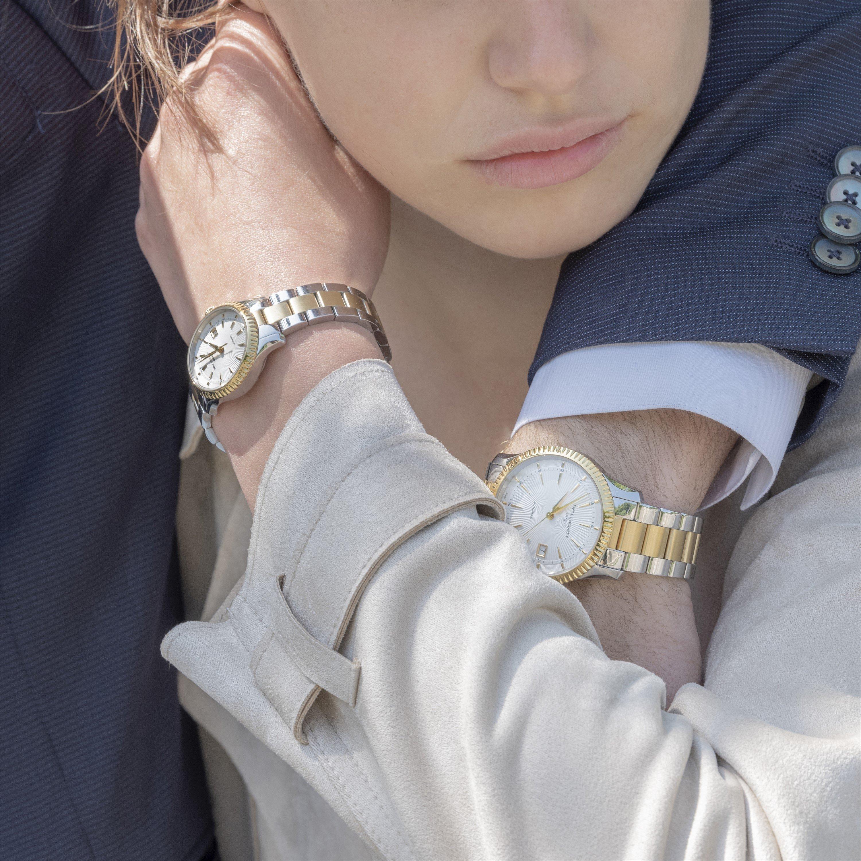 Tw-Tn Gld - Emile Chouriet - Stainless Steel Luxury Analogue Watch - 3