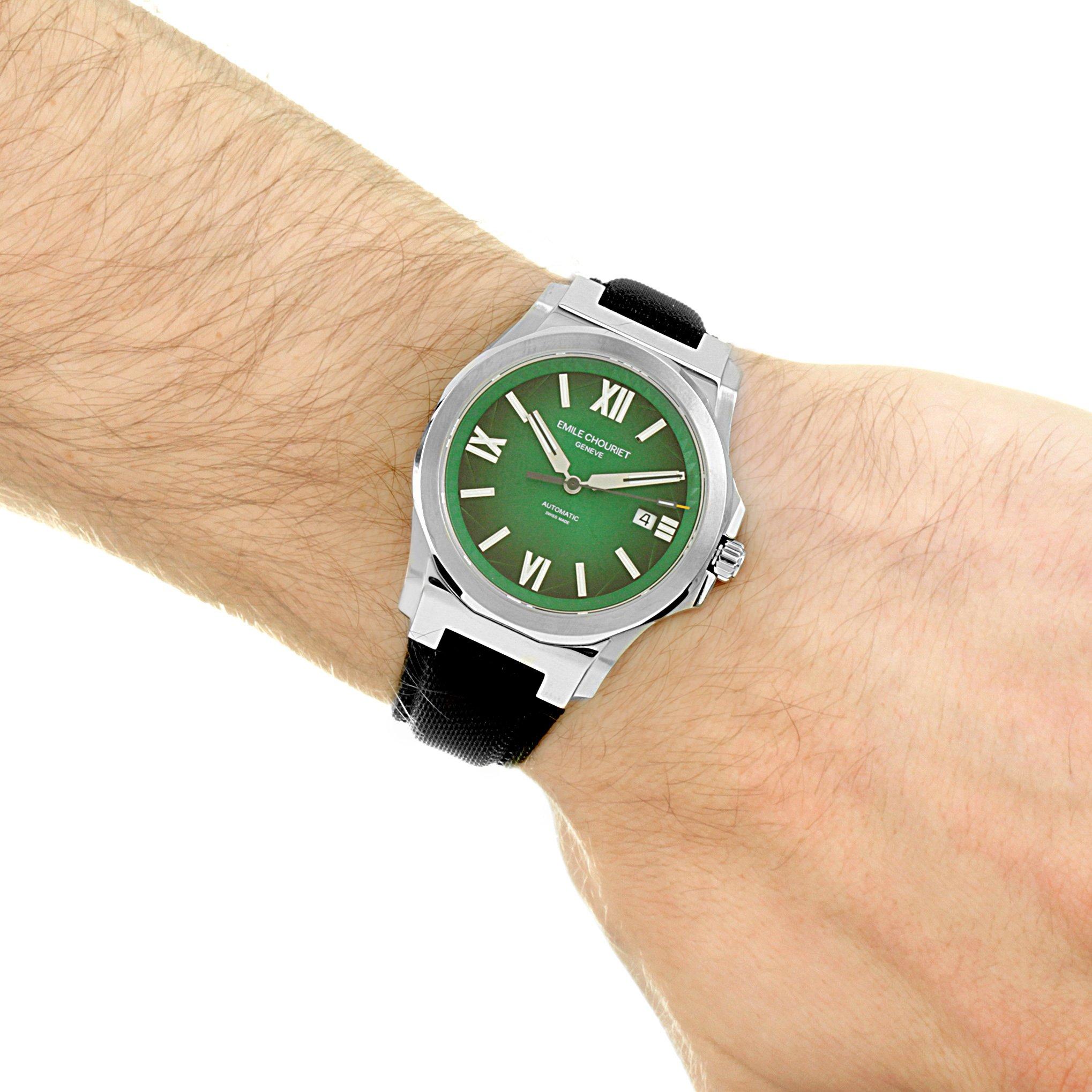 Slvr - Emile Chouriet - Cliff Stainless Steel Luxury Watch - 2