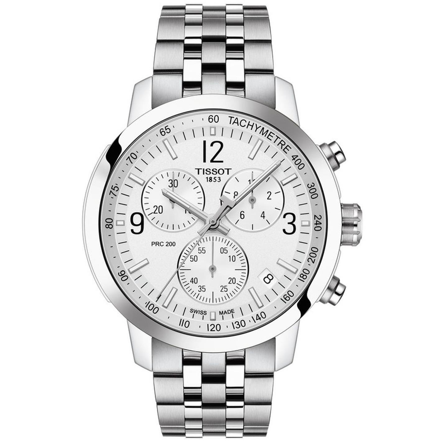 Silver/Steel - Tissot - Men's Analogue Quartz Watch - 1