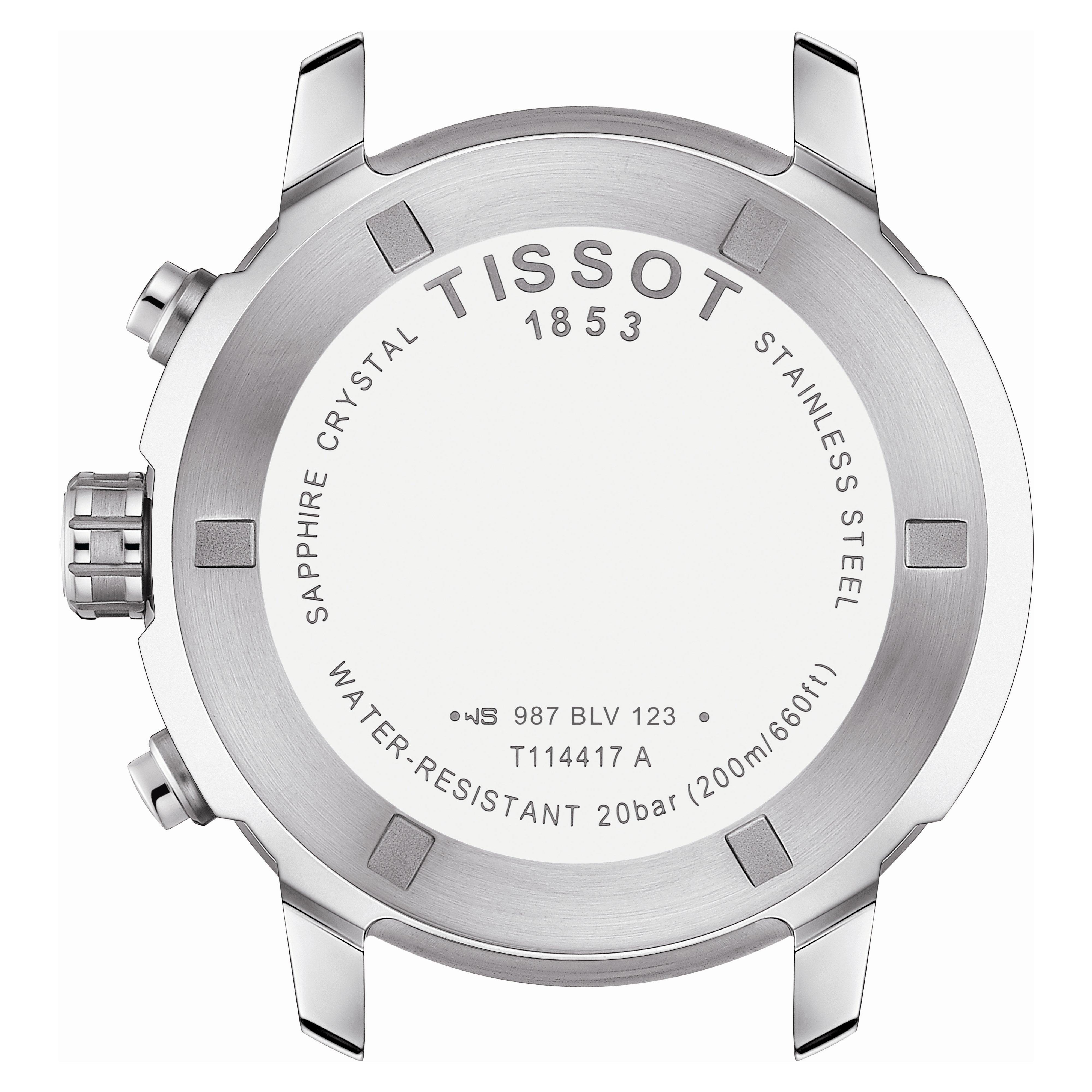 Silver/Steel - Tissot - Men's Analogue Quartz Watch - 3