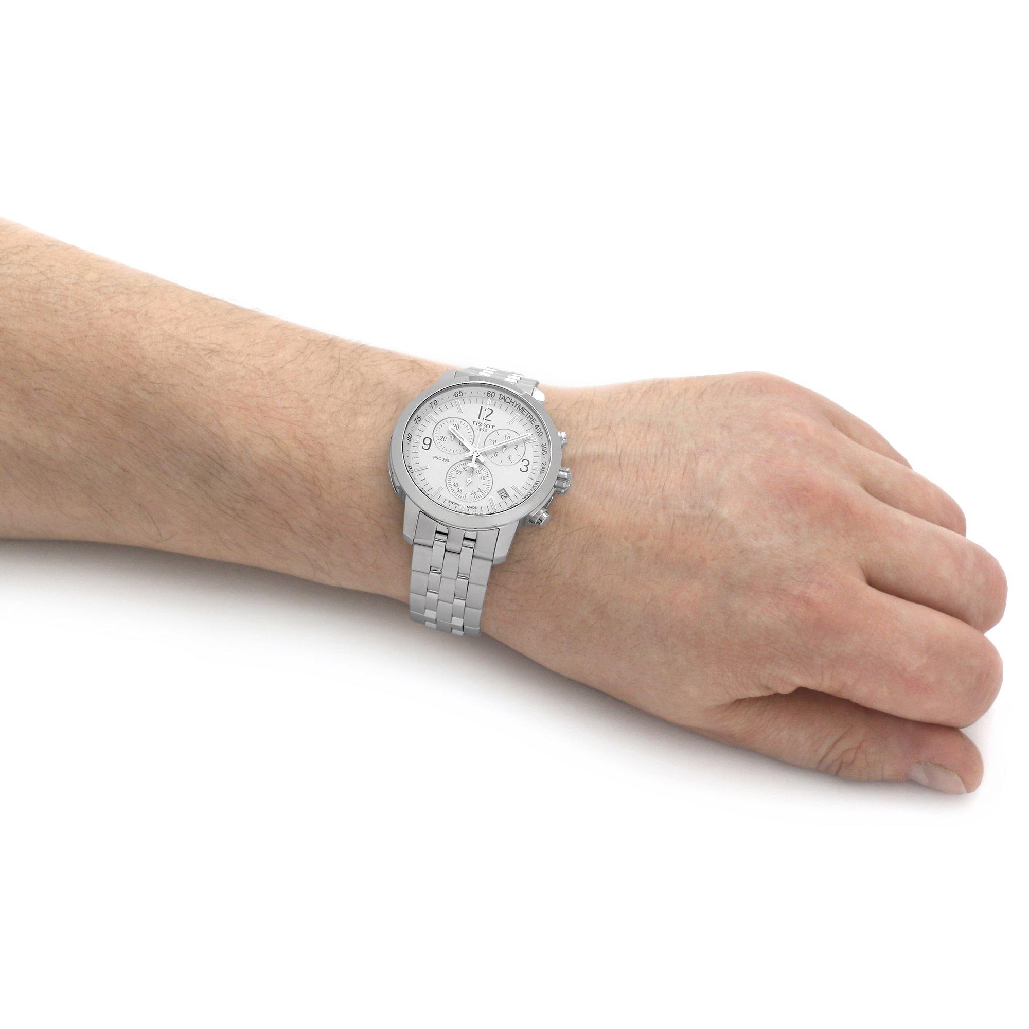 Silver/Steel - Tissot - Men's Analogue Quartz Watch - 4