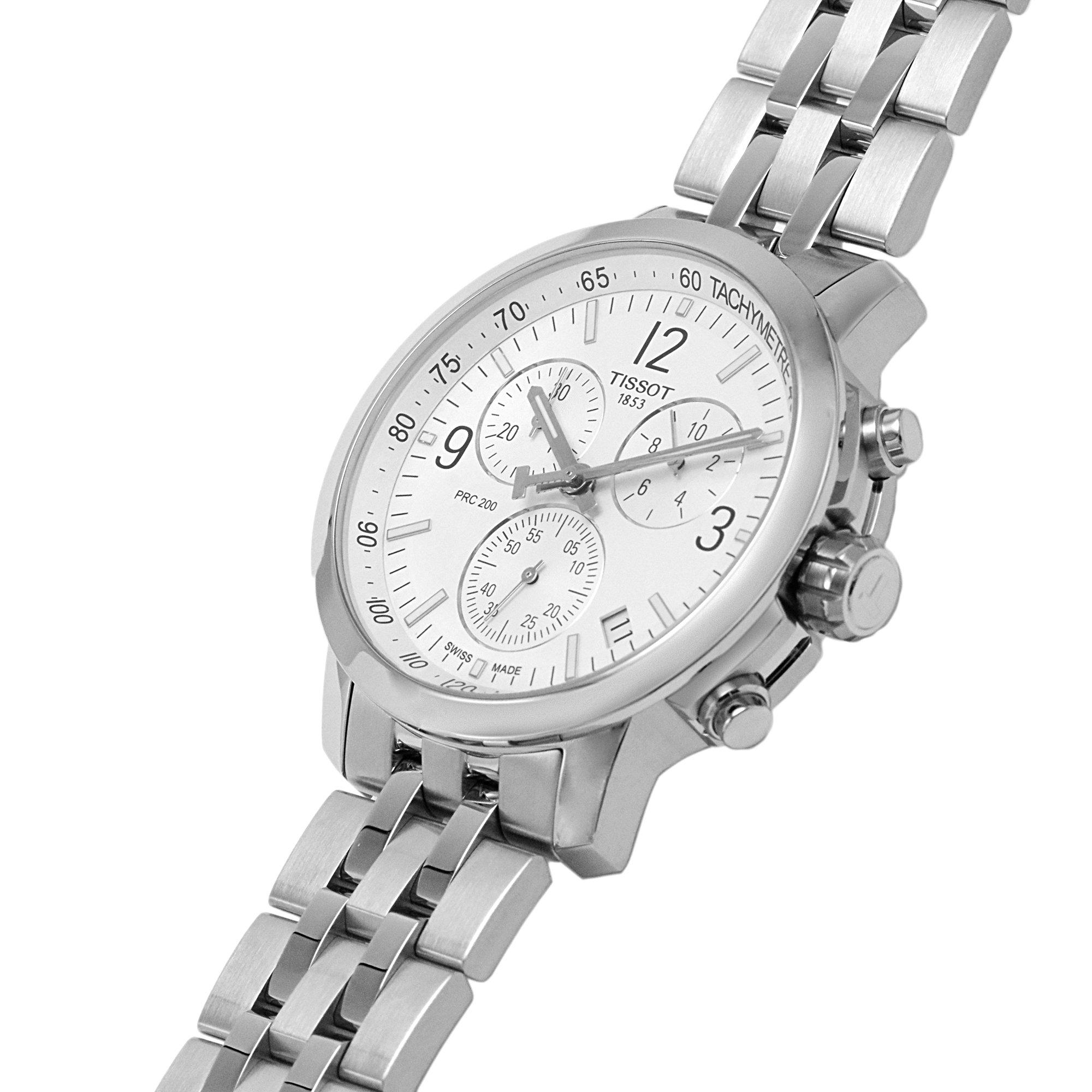 Silver/Steel - Tissot - Men's Analogue Quartz Watch - 5