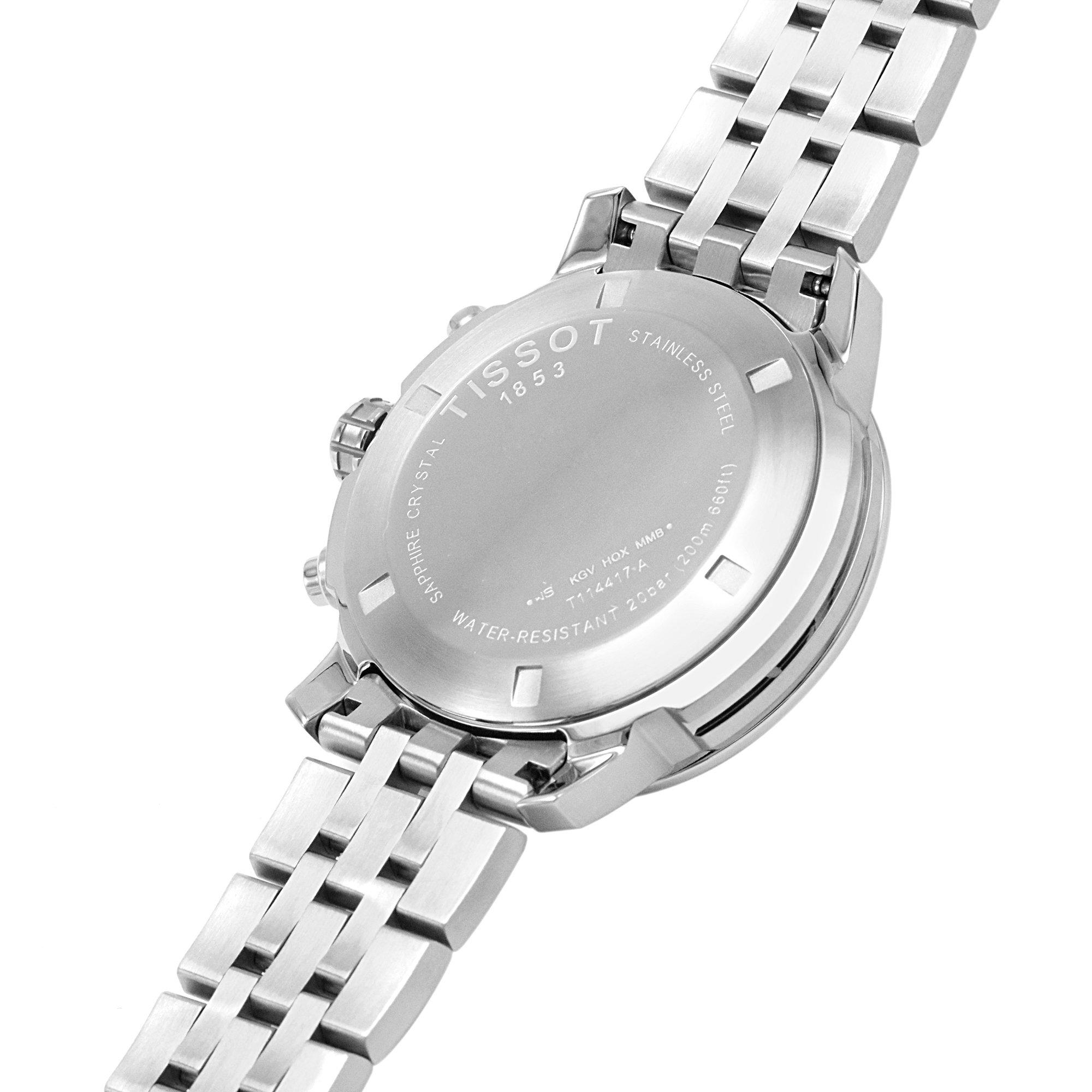 Silver/Steel - Tissot - Men's Analogue Quartz Watch - 6