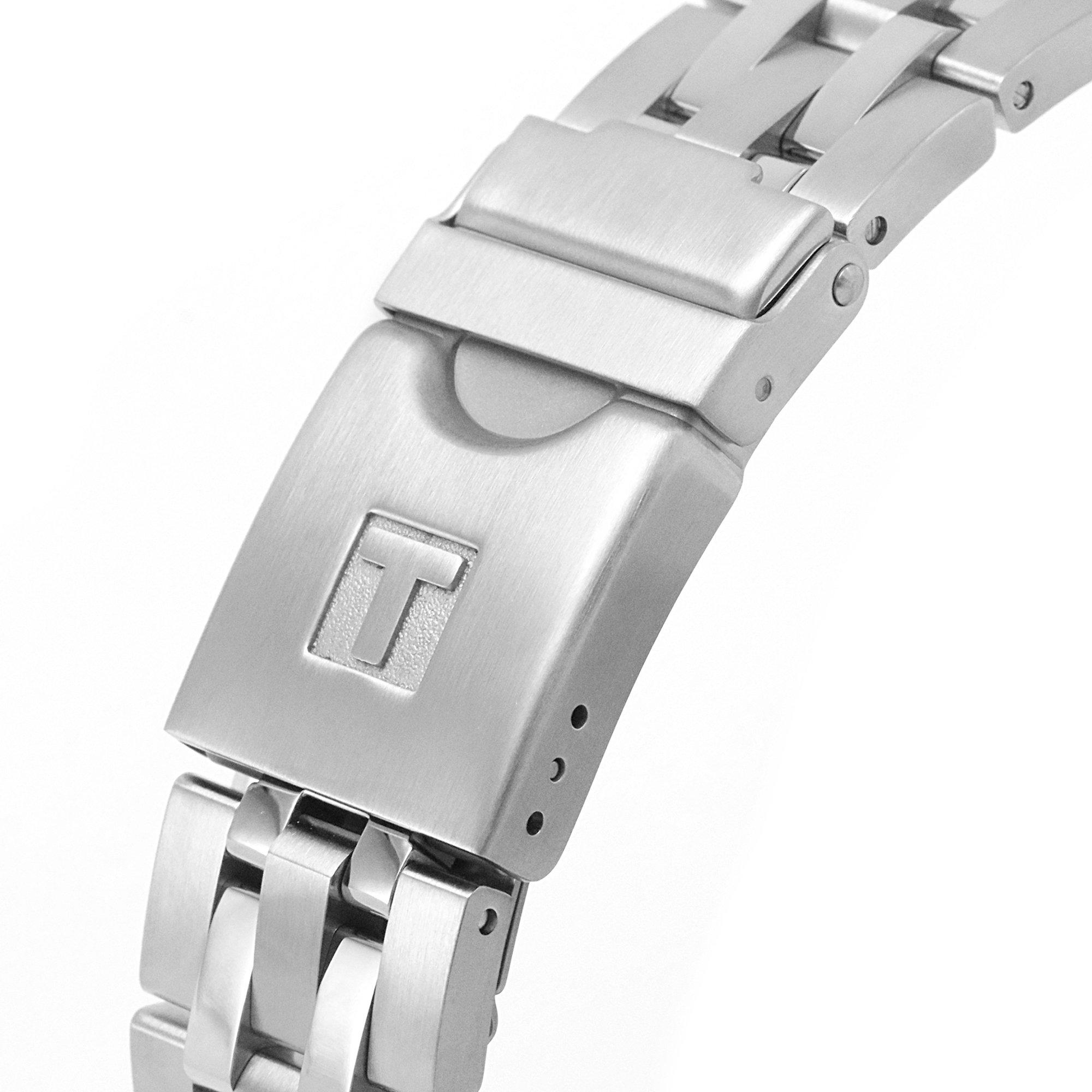 Silver/Steel - Tissot - Men's Analogue Quartz Watch - 7