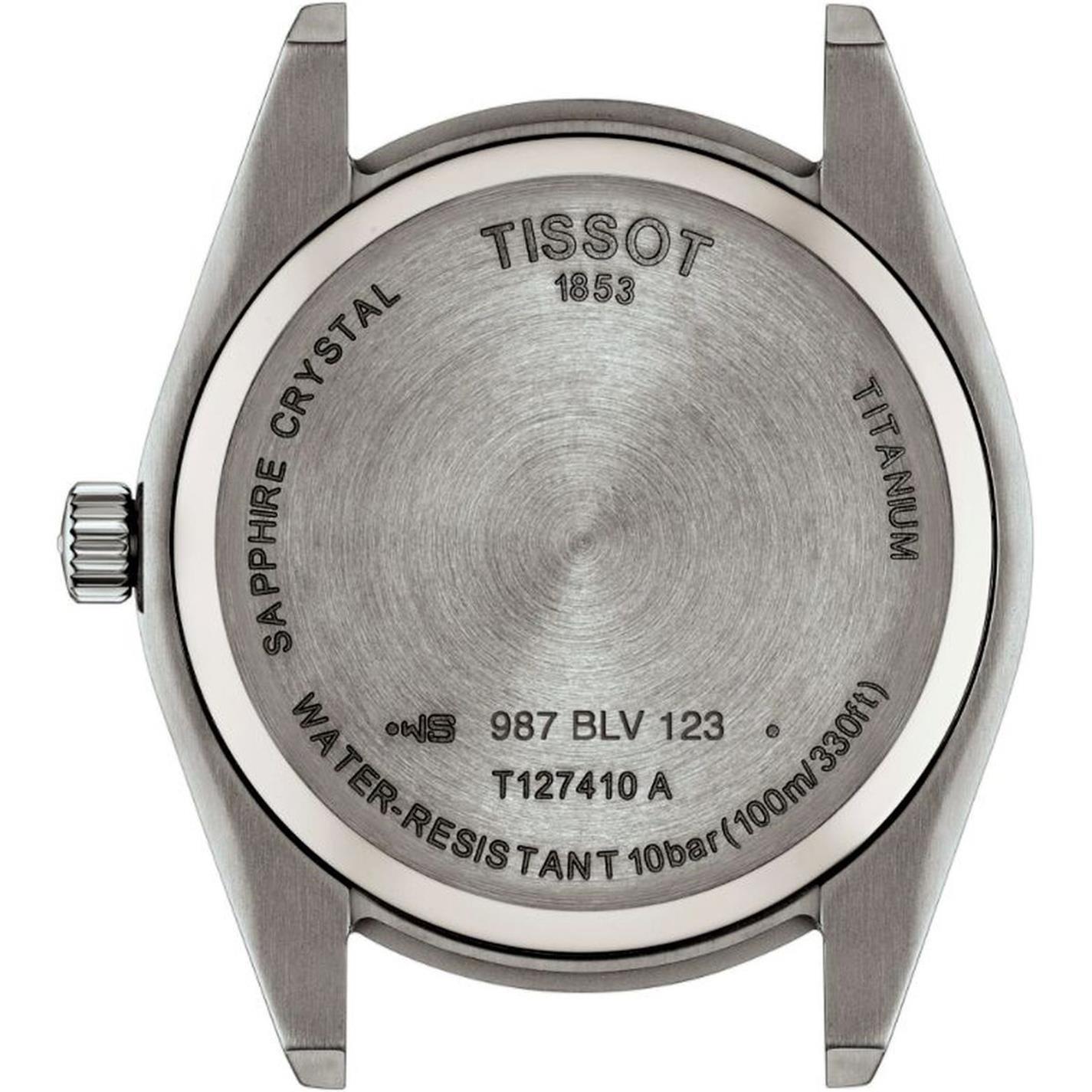 Blue Dial - Tissot - Men's Analogue Quartz Watch - 3