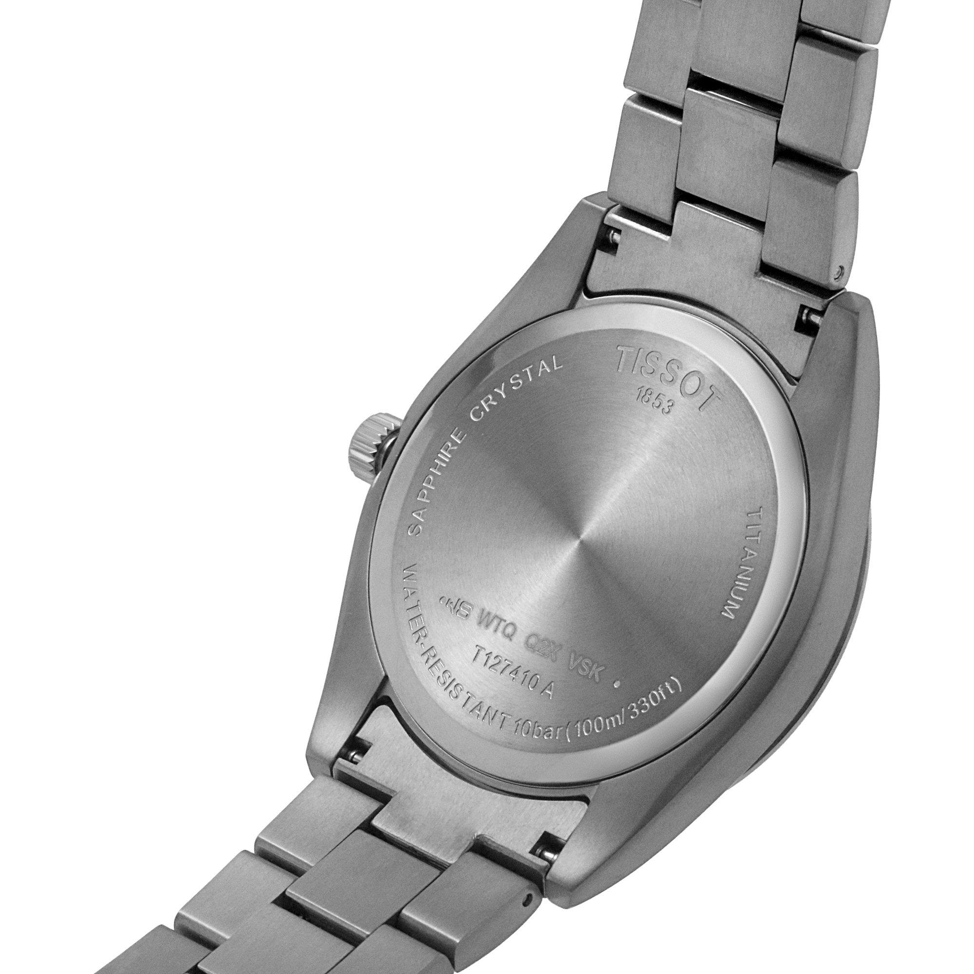 Blue Dial - Tissot - Men's Analogue Quartz Watch - 6