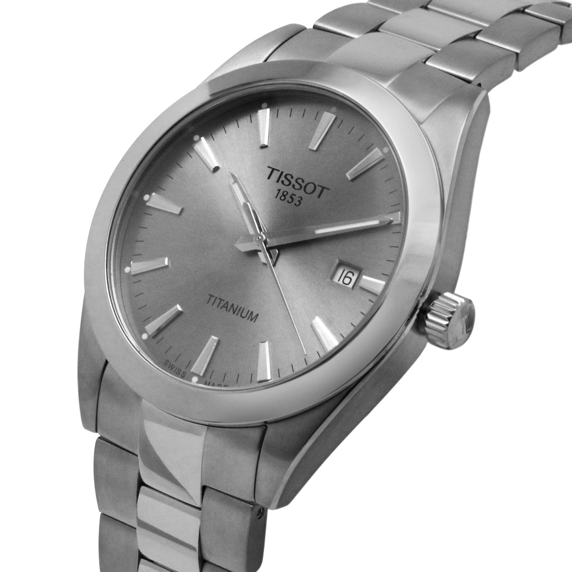 Blue Dial - Tissot - Men's Analogue Quartz Watch - 7