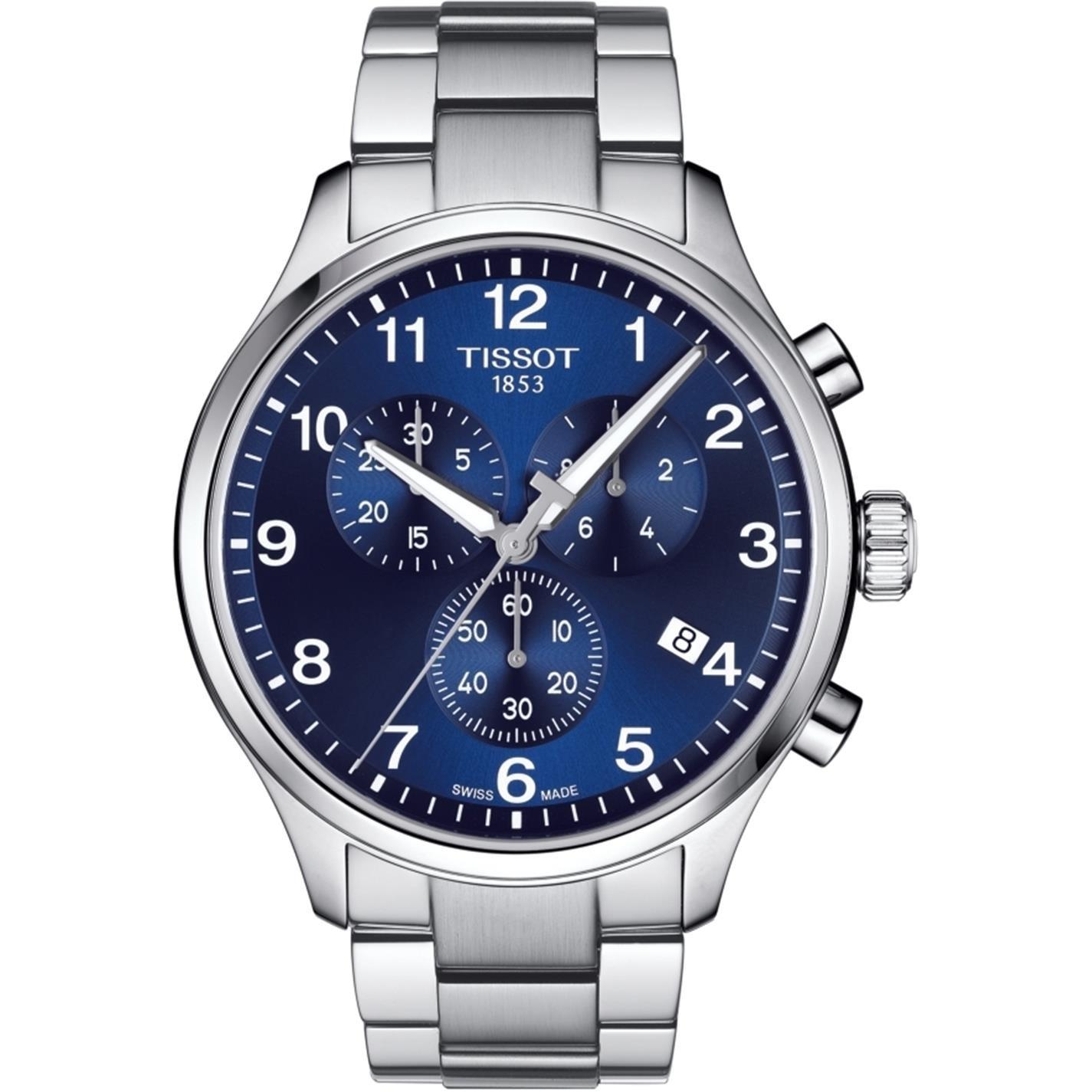Blue/Steel - Tissot - Men's Chrono XL Analogue Quartz Watch - 1