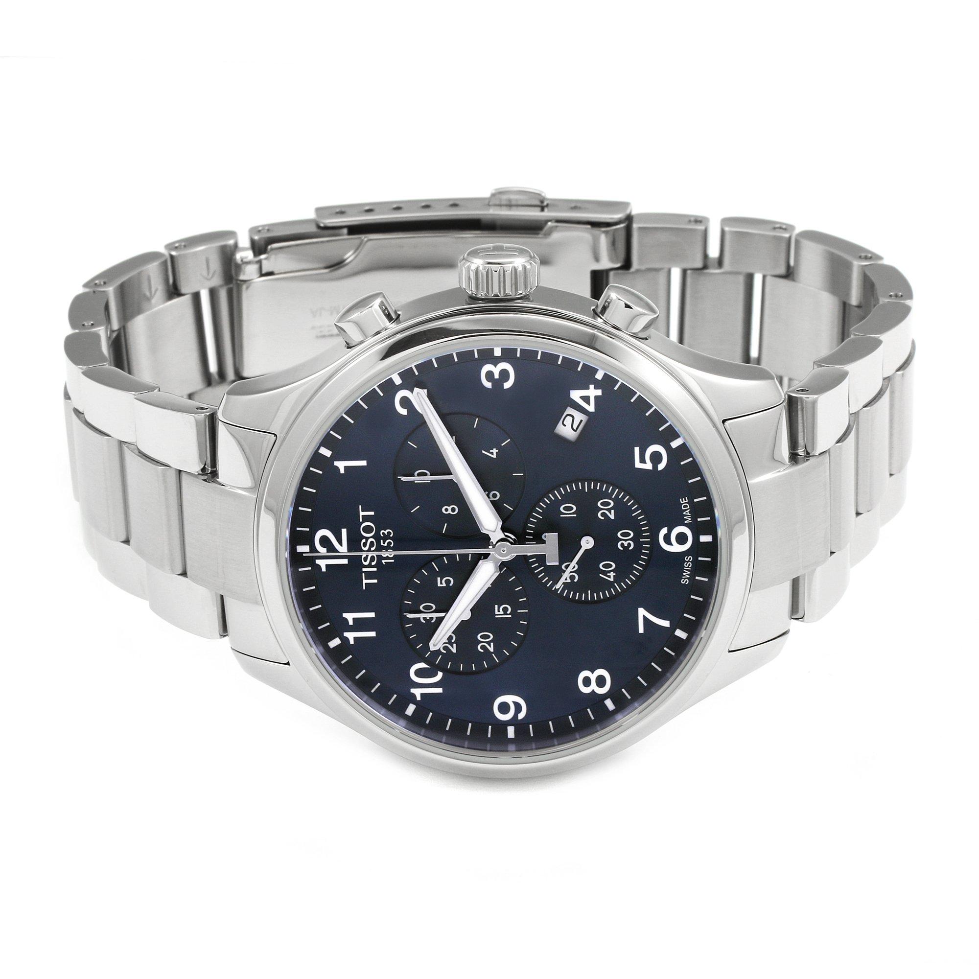 Blue/Steel - Tissot - Men's Chrono XL Analogue Quartz Watch - 2