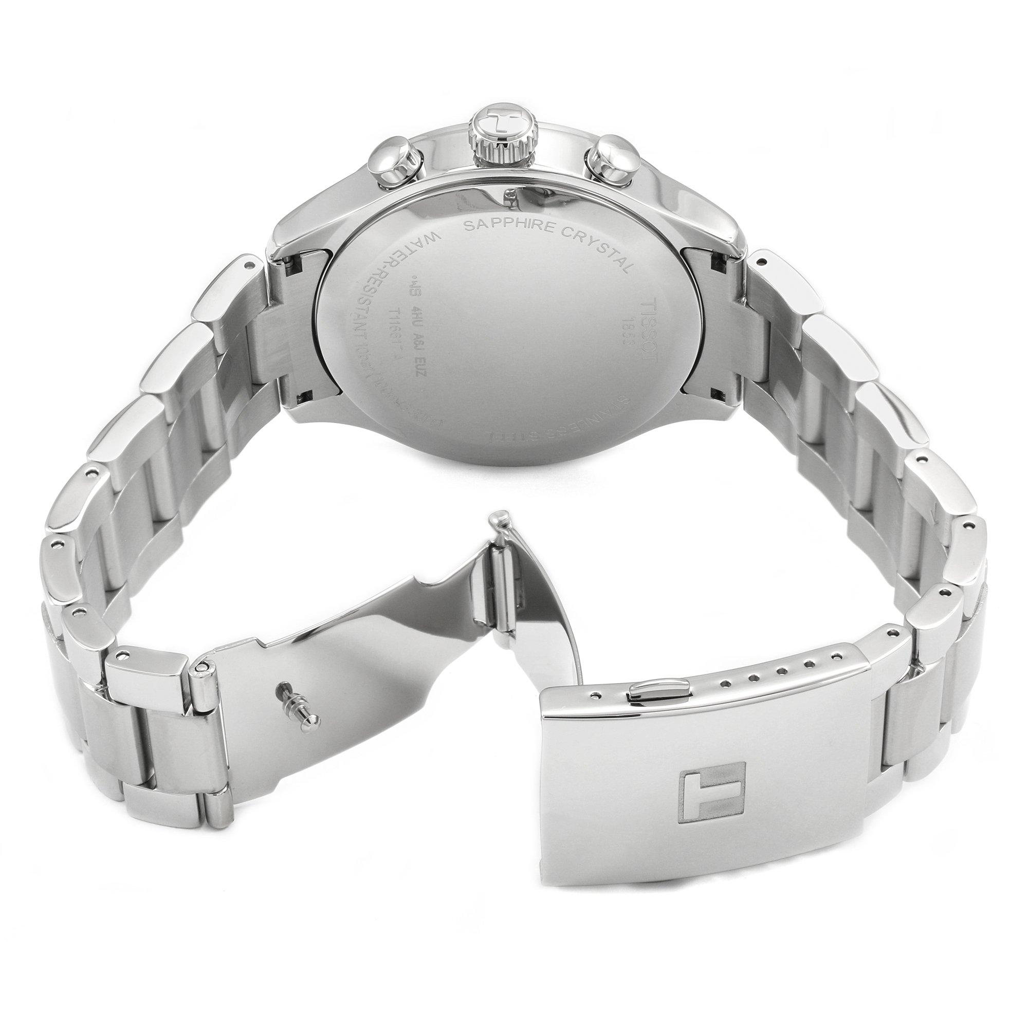 Blue/Steel - Tissot - Men's Chrono XL Analogue Quartz Watch - 3